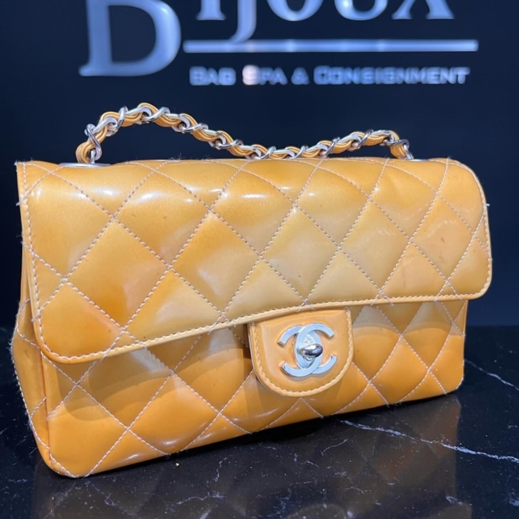 Chanel SOLD - Chanel Patent Mini Flap