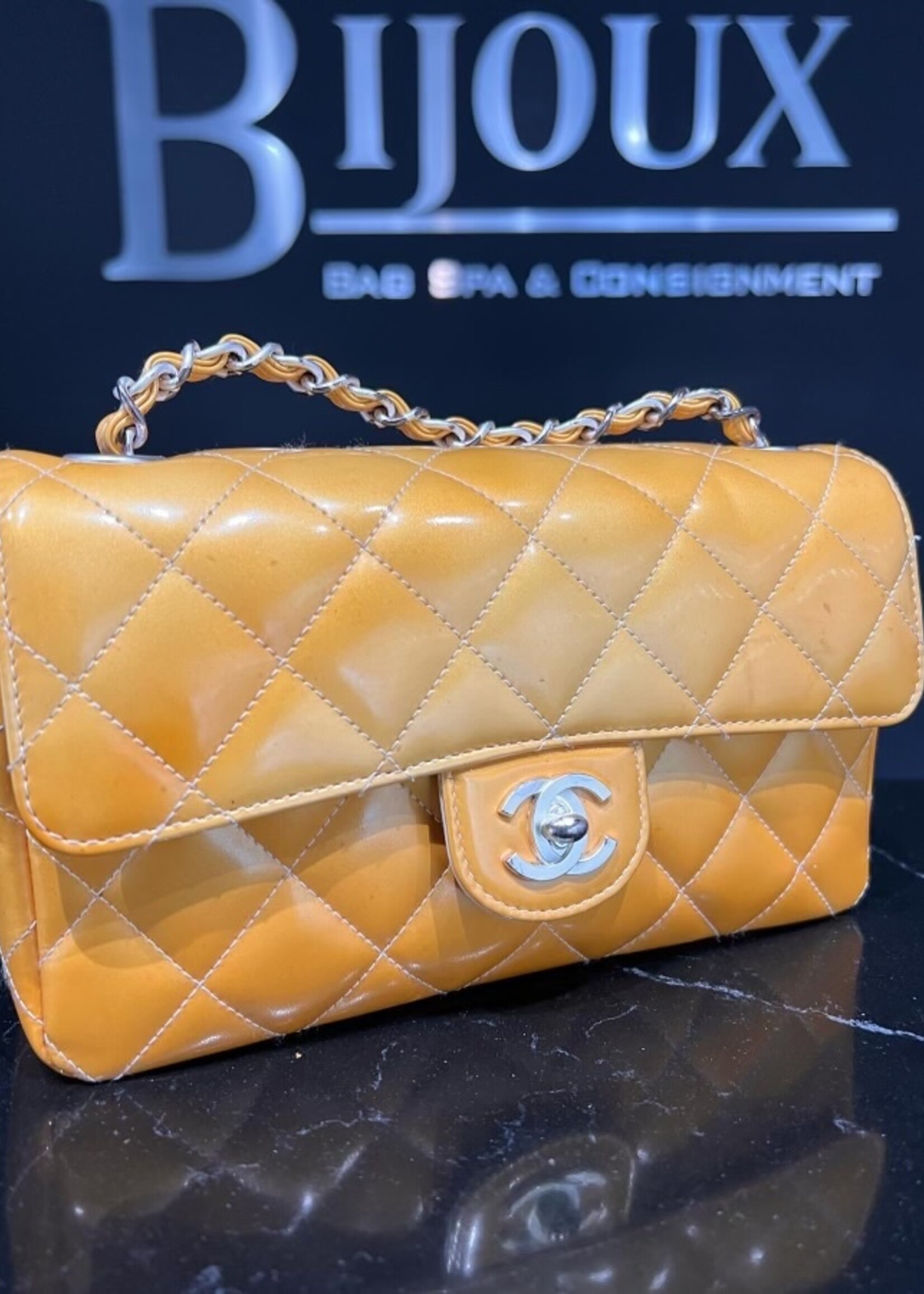 Chanel SOLD - Chanel Patent Mini Flap
