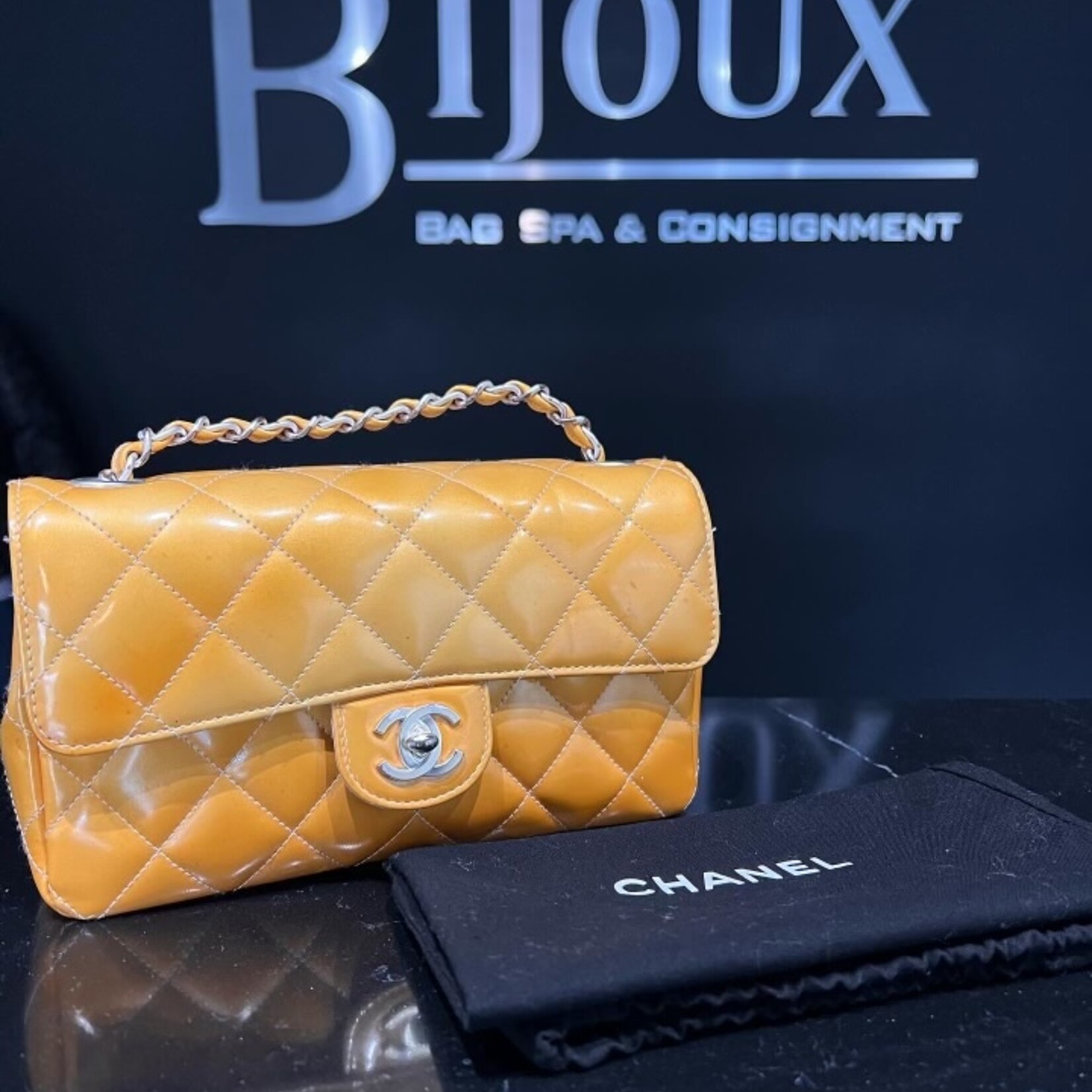 Chanel SOLD - Chanel Patent Mini Flap
