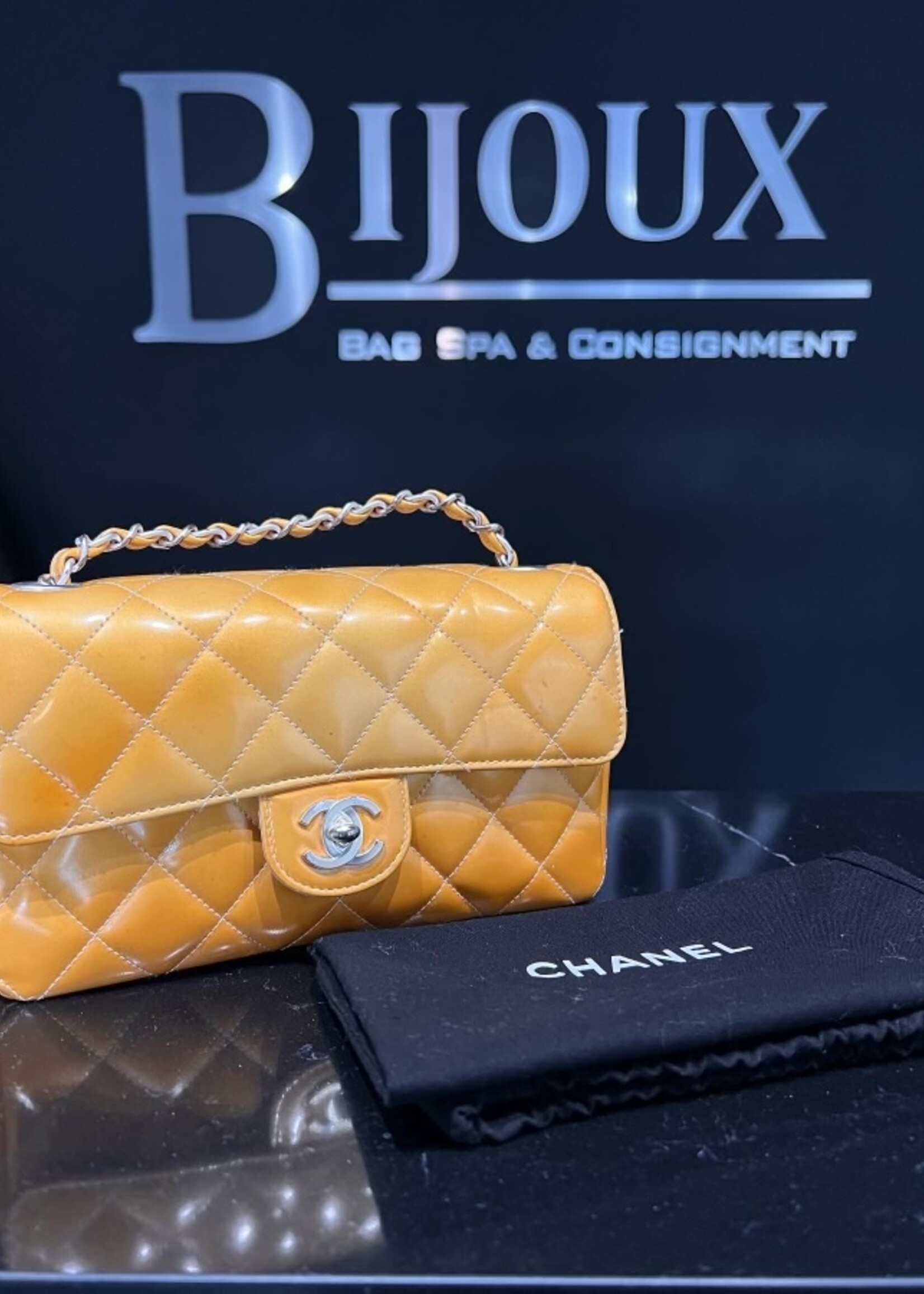 Chanel SOLD - Chanel Patent Mini Flap