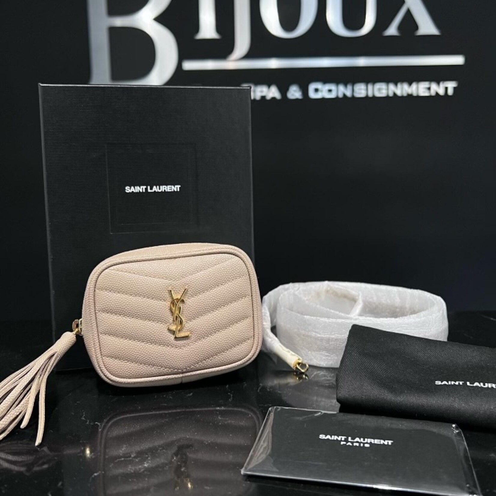 Saint Laurent SOLD- Saint Laurent Micro Lou Bag