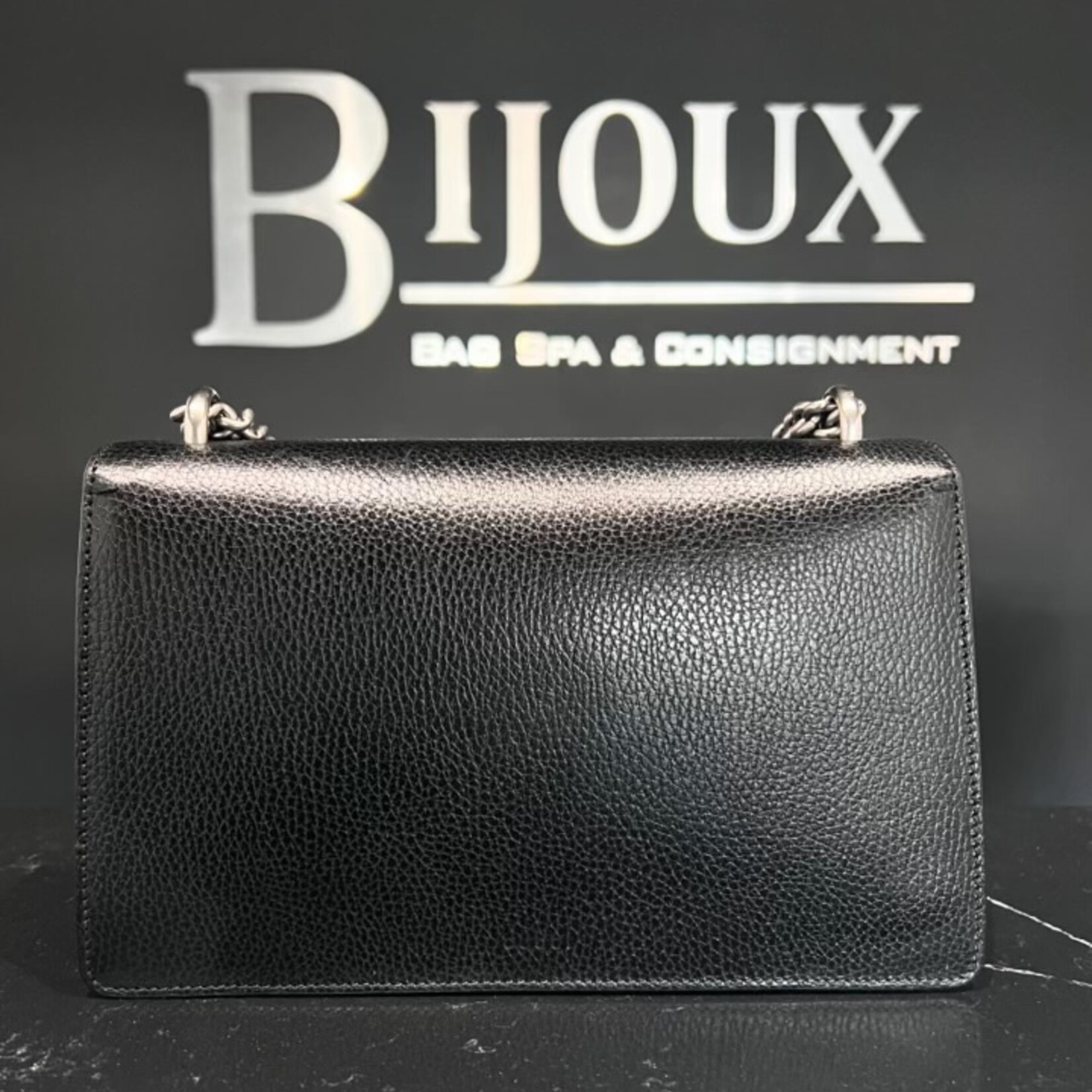 Gucci SOLD - Gucci Small Leather Dionysus Black