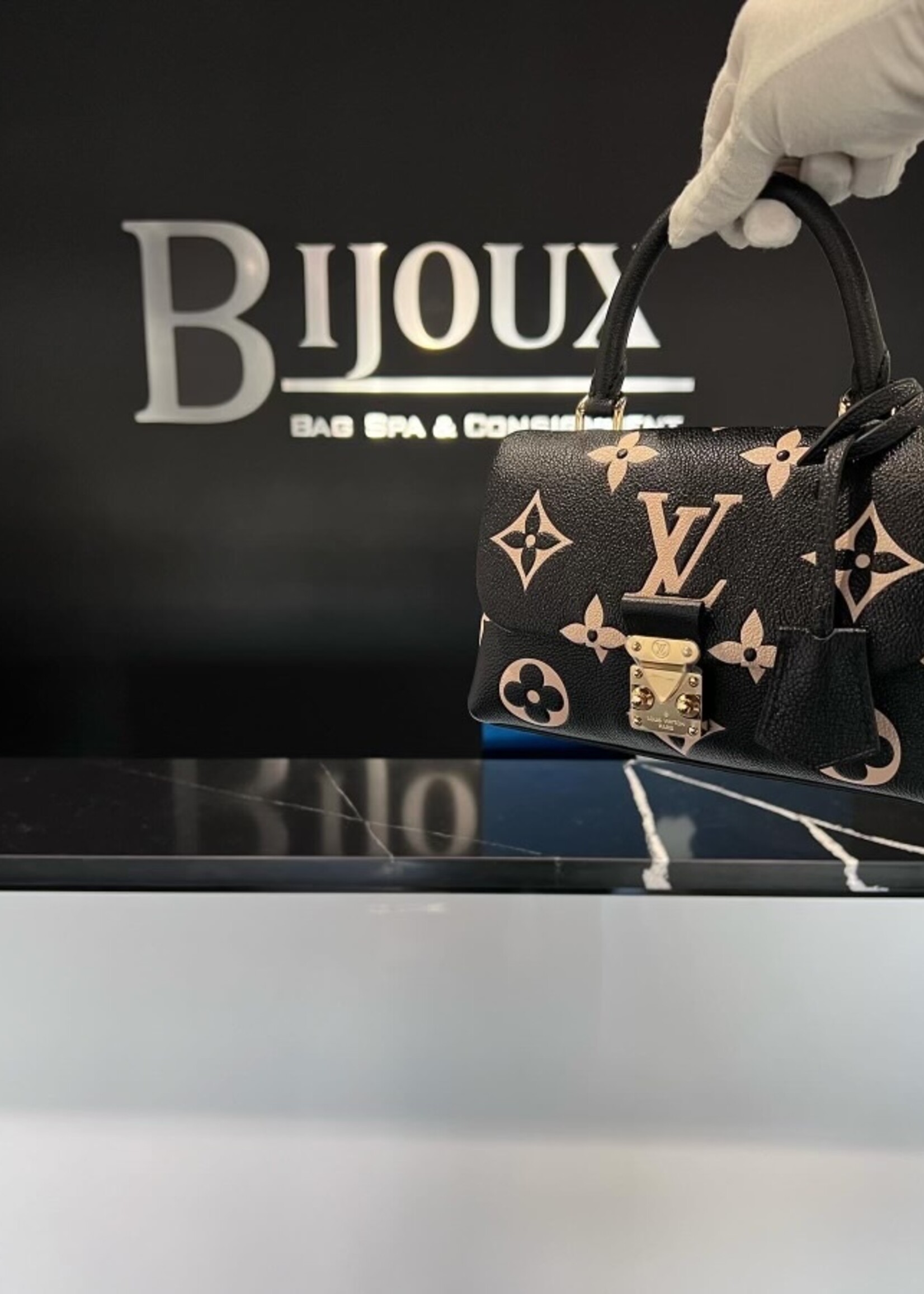 Louis Vuitton SOLD - Louis Vuitton Bicolour Madeleine BB