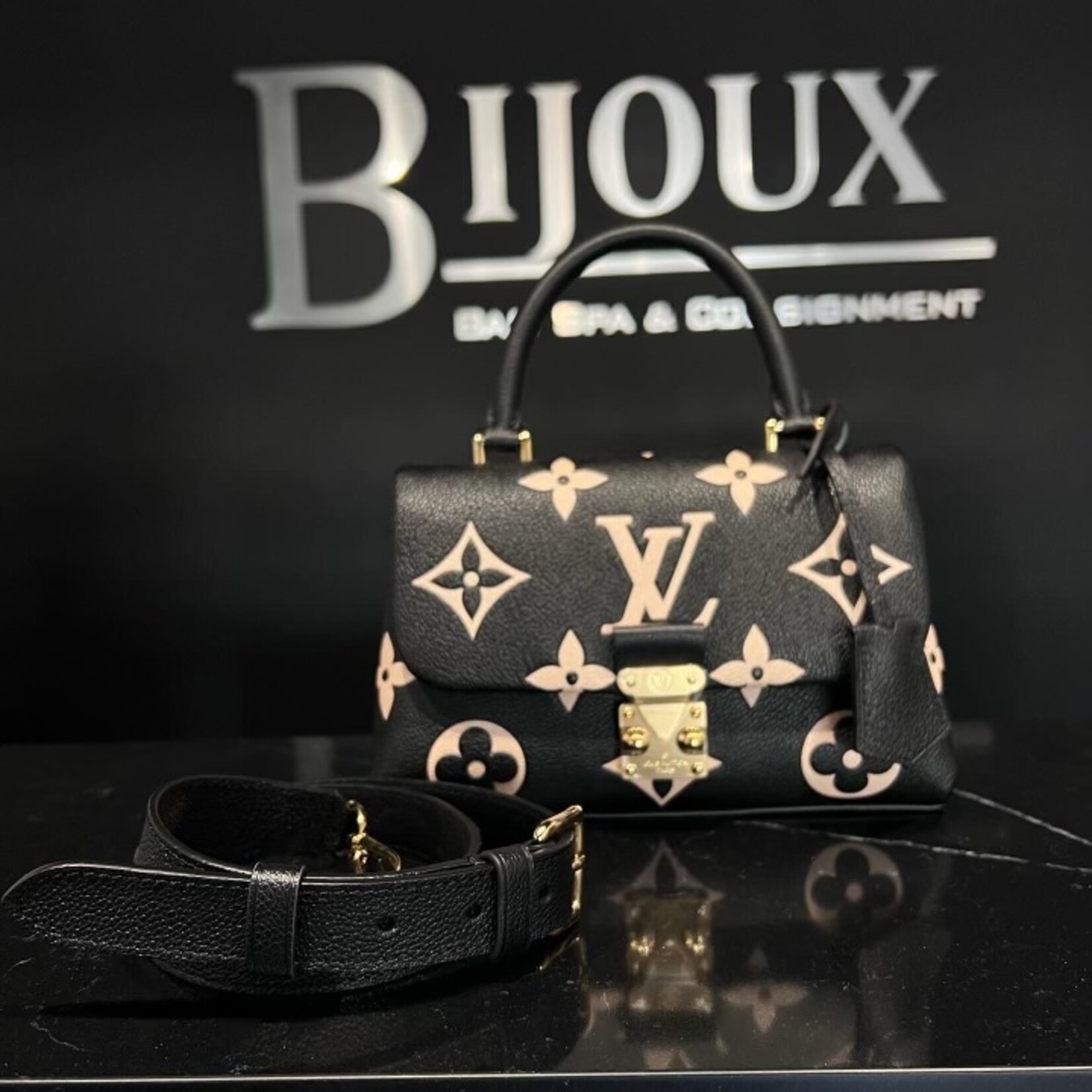 Louis Vuitton SOLD - Louis Vuitton Bicolour Madeleine BB