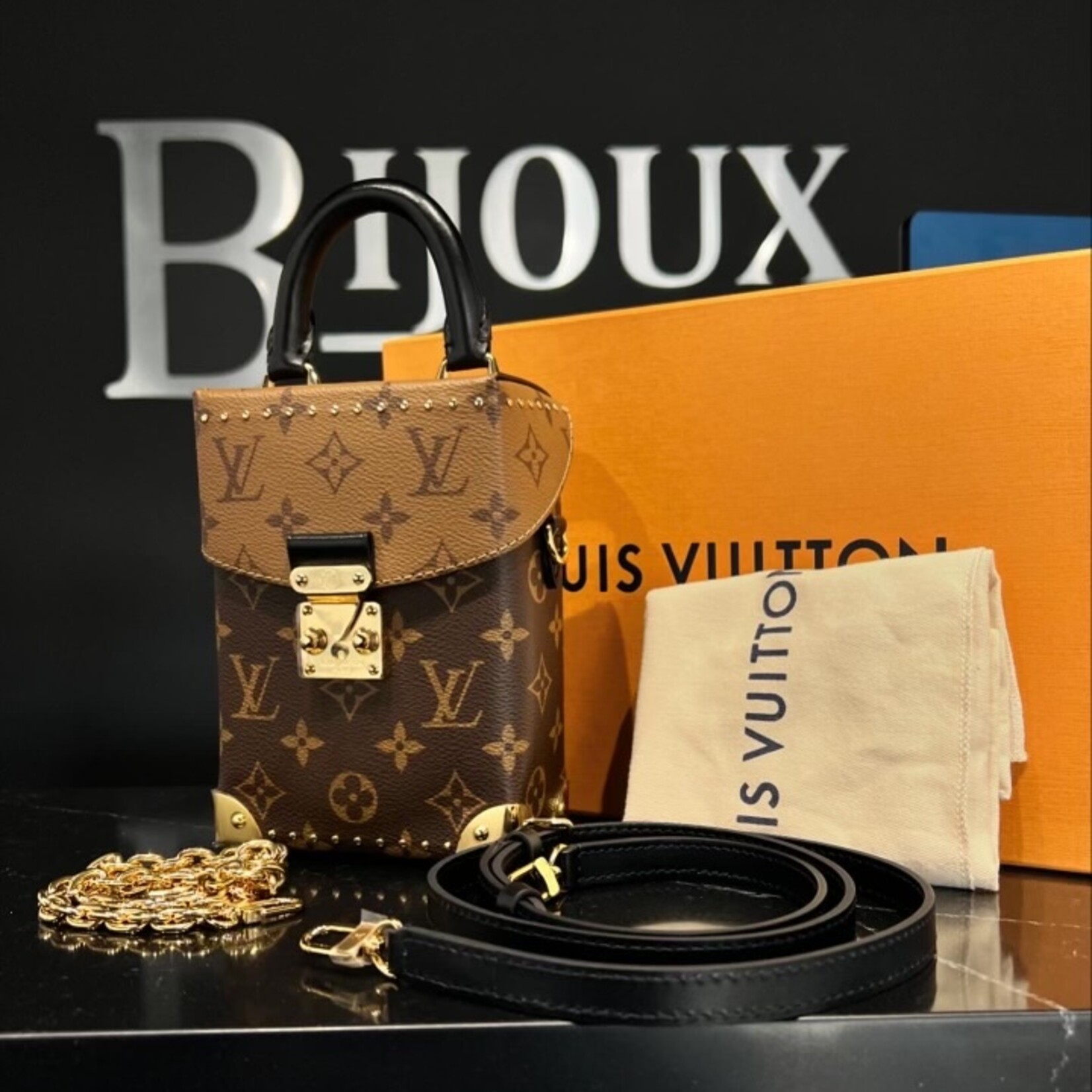 Louis Vuitton SOLD - Louis Vuitton Reverse Monogram Camera Box