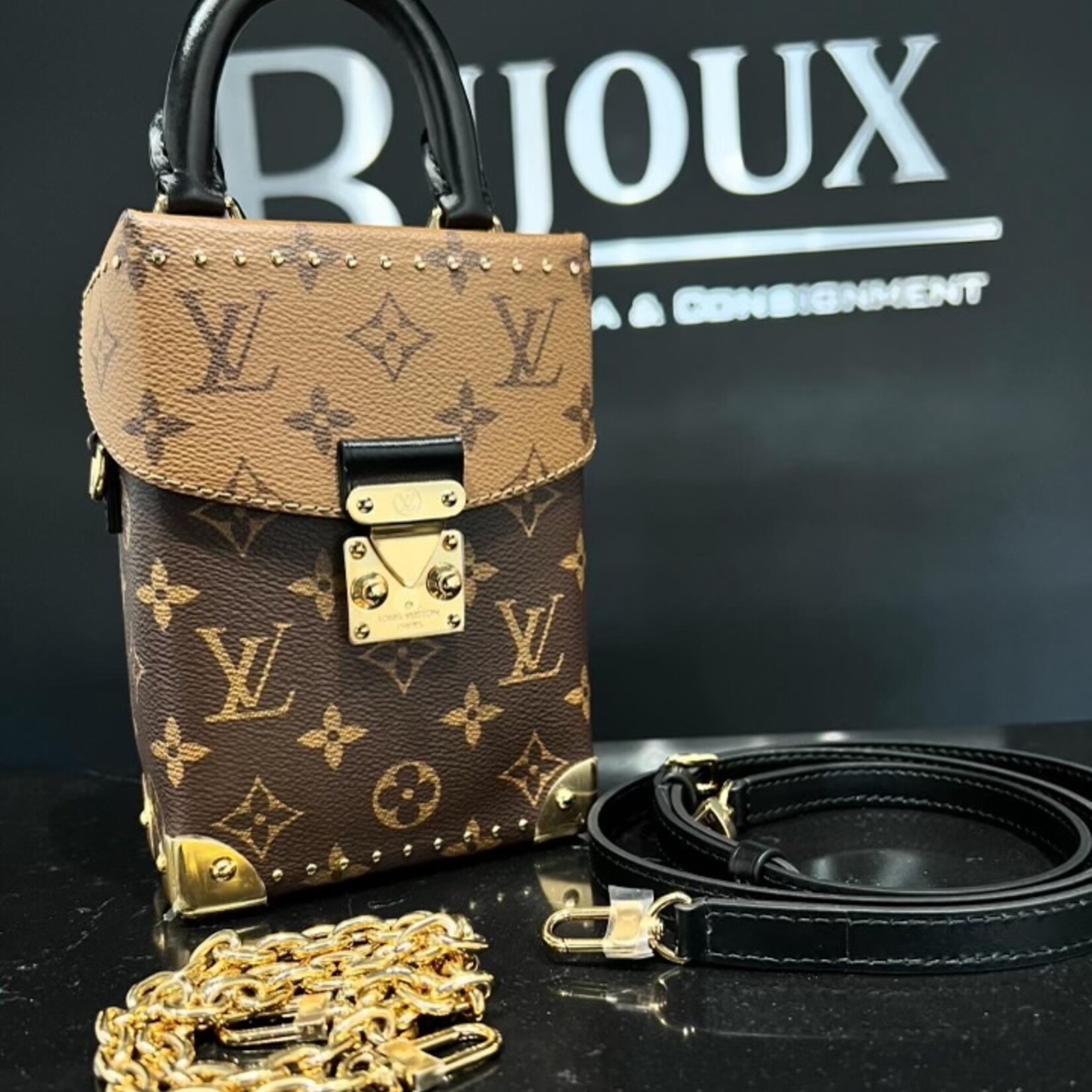 Louis Vuitton SOLD - Louis Vuitton Reverse Monogram Camera Box