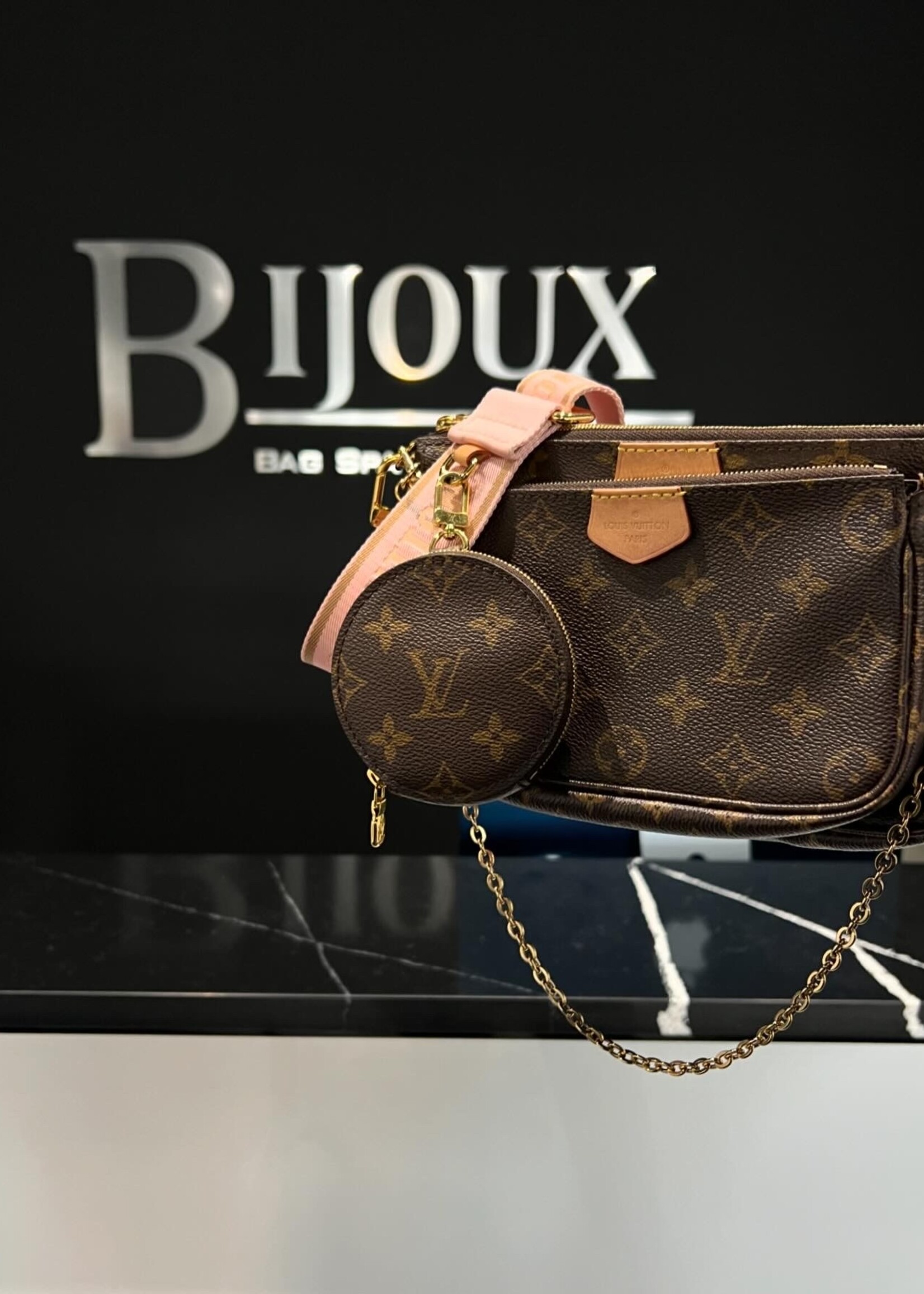 Louis Vuitton SOLD- Louis Vuitton Multi Pochette Rose Clair