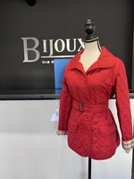 Burberry SOLD - Burberry Quilted Jacket with Belt- 24