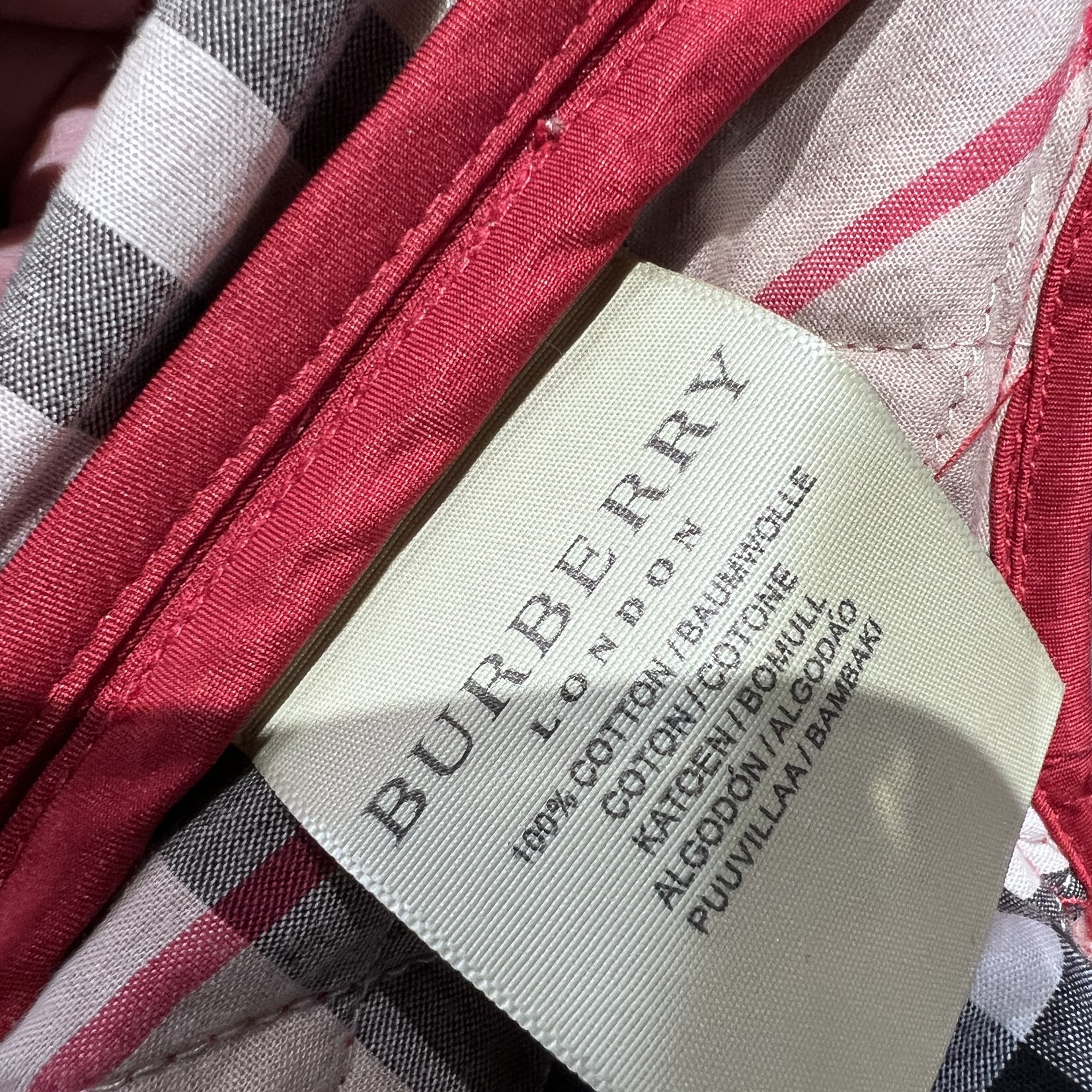 Burberry Burberry Quilted Jacket with Belt- 24