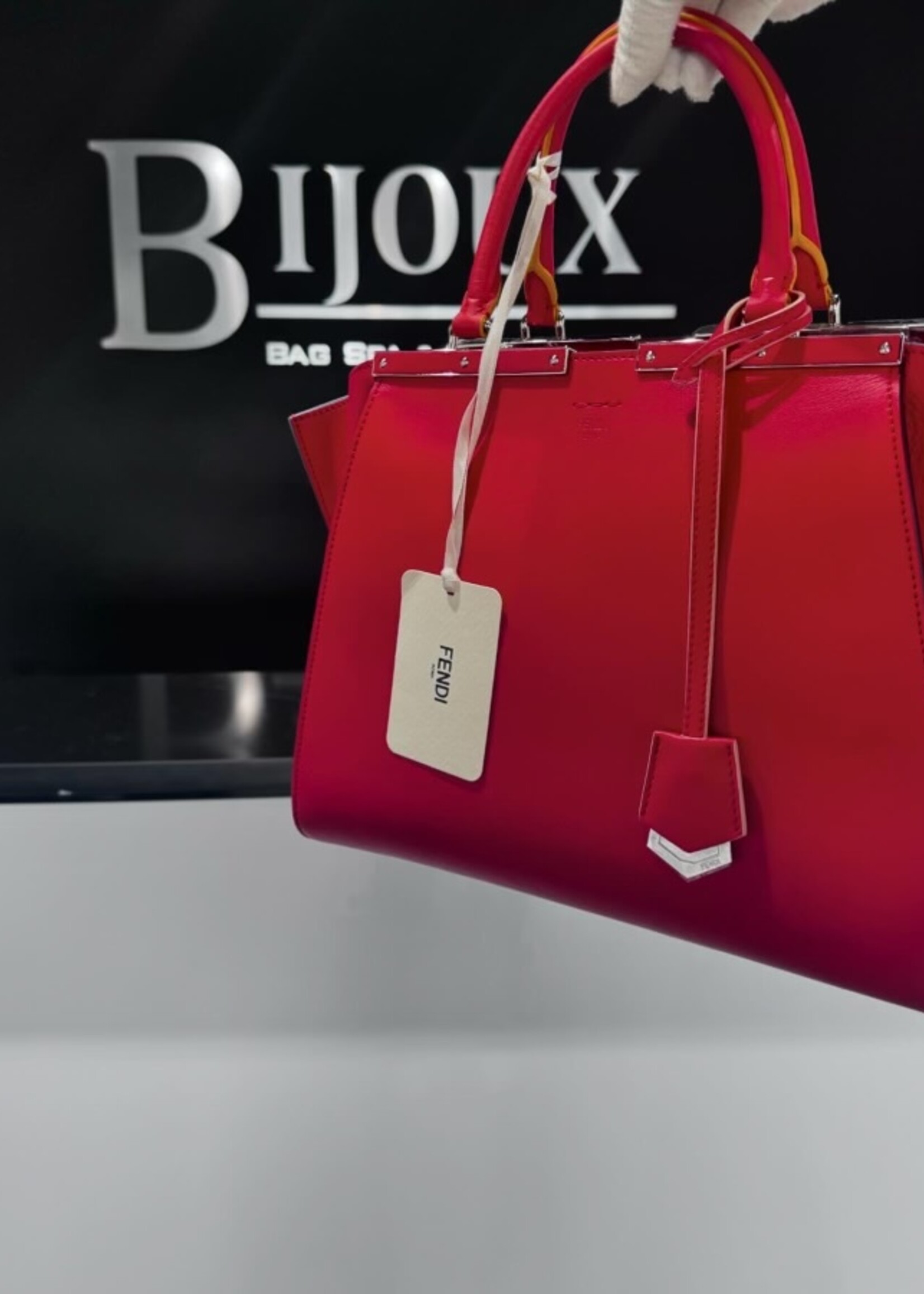 Fendi SOLD - Fendi Vitello Dolce Petite 3jours Tote