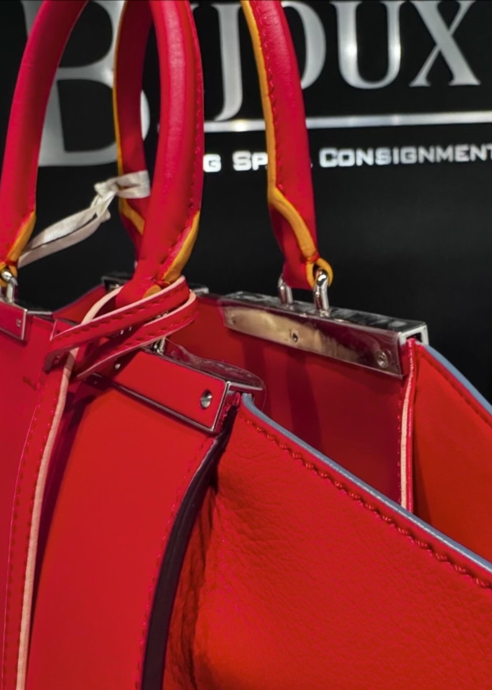 Fendi SOLD - Fendi Vitello Dolce Petite 3jours Tote