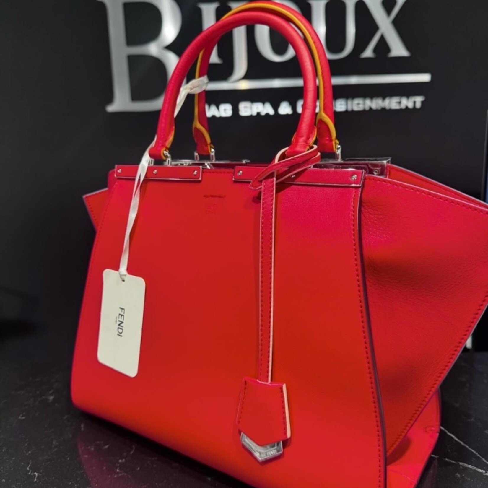Fendi SOLD - Fendi Vitello Dolce Petite 3jours Tote