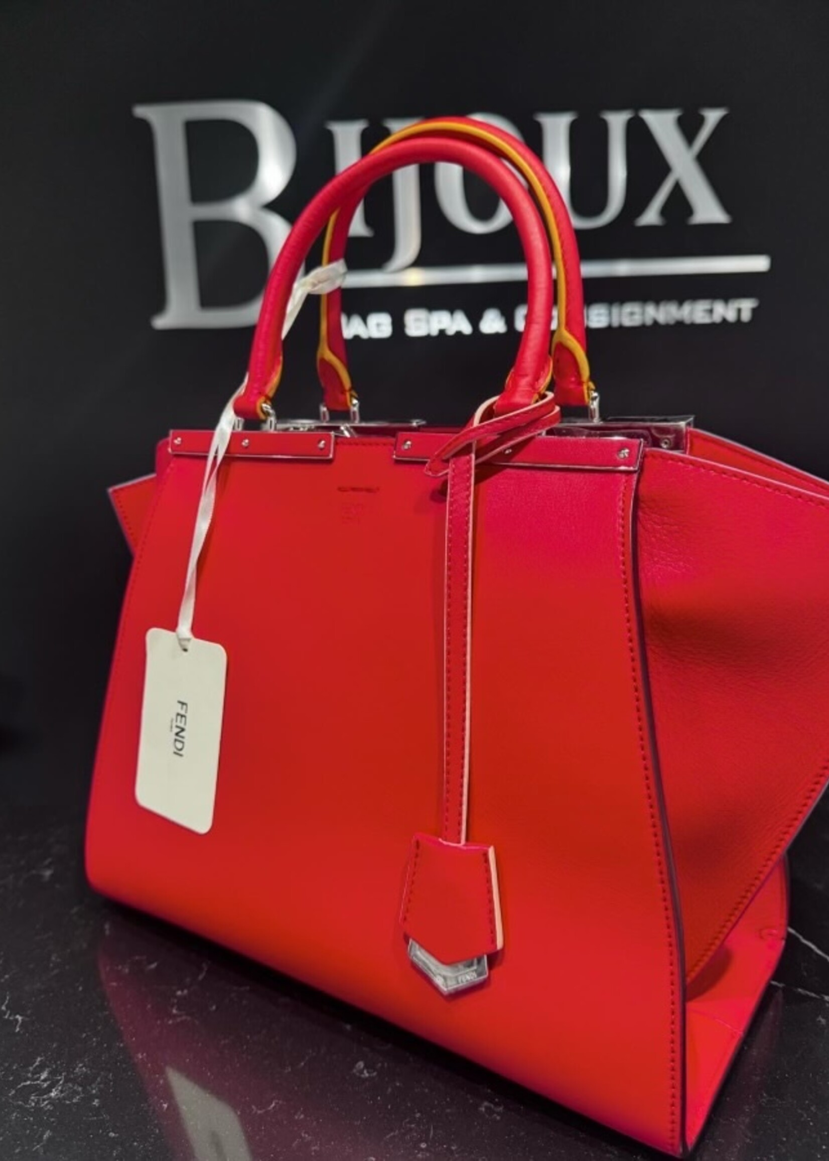 Fendi SOLD - Fendi Vitello Dolce Petite 3jours Tote