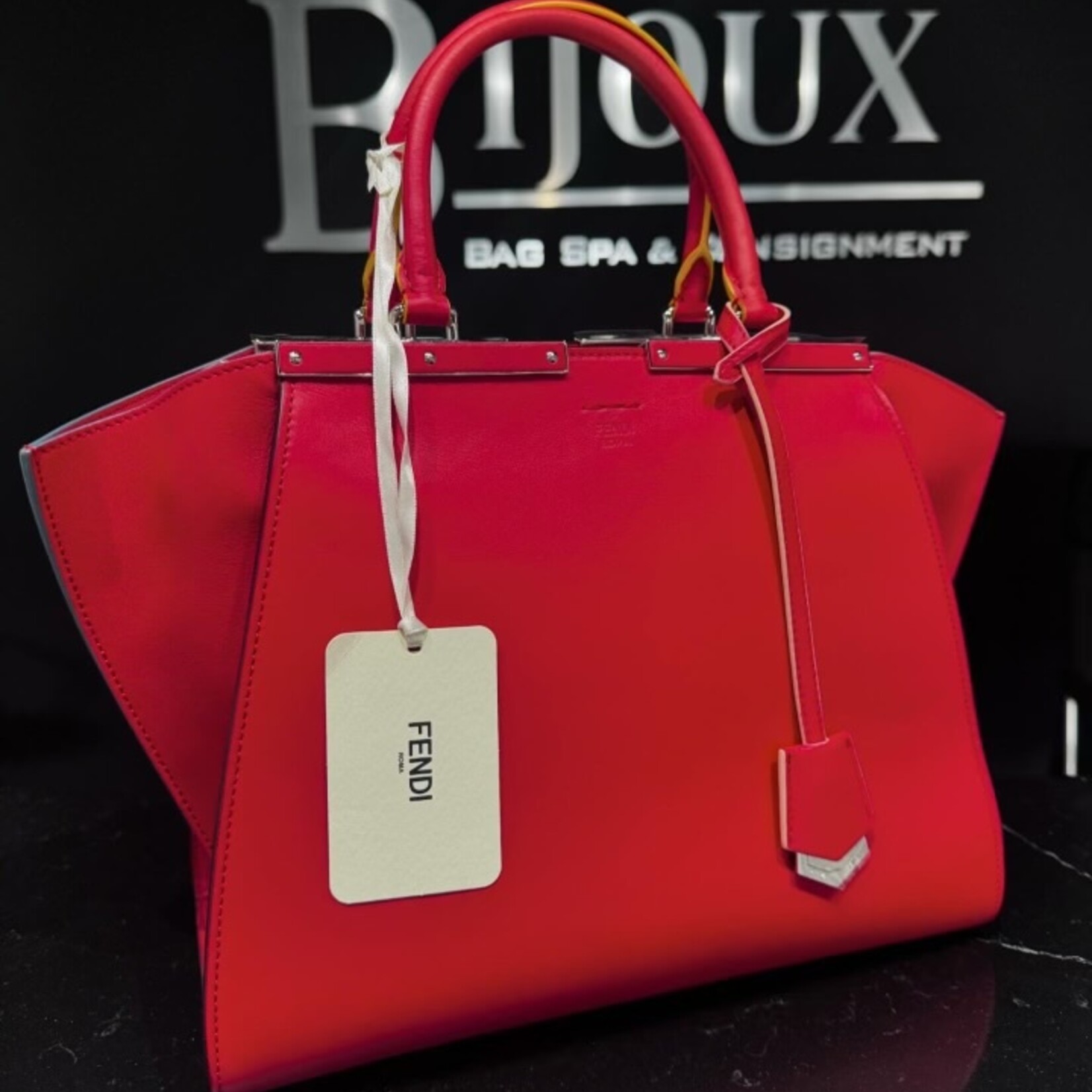 Fendi SOLD - Fendi Vitello Dolce Petite 3jours Tote