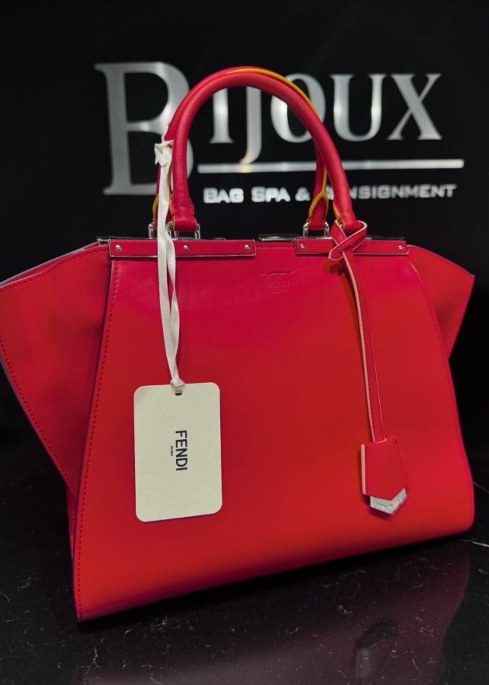 Fendi SOLD - Fendi Vitello Dolce Petite 3jours Tote