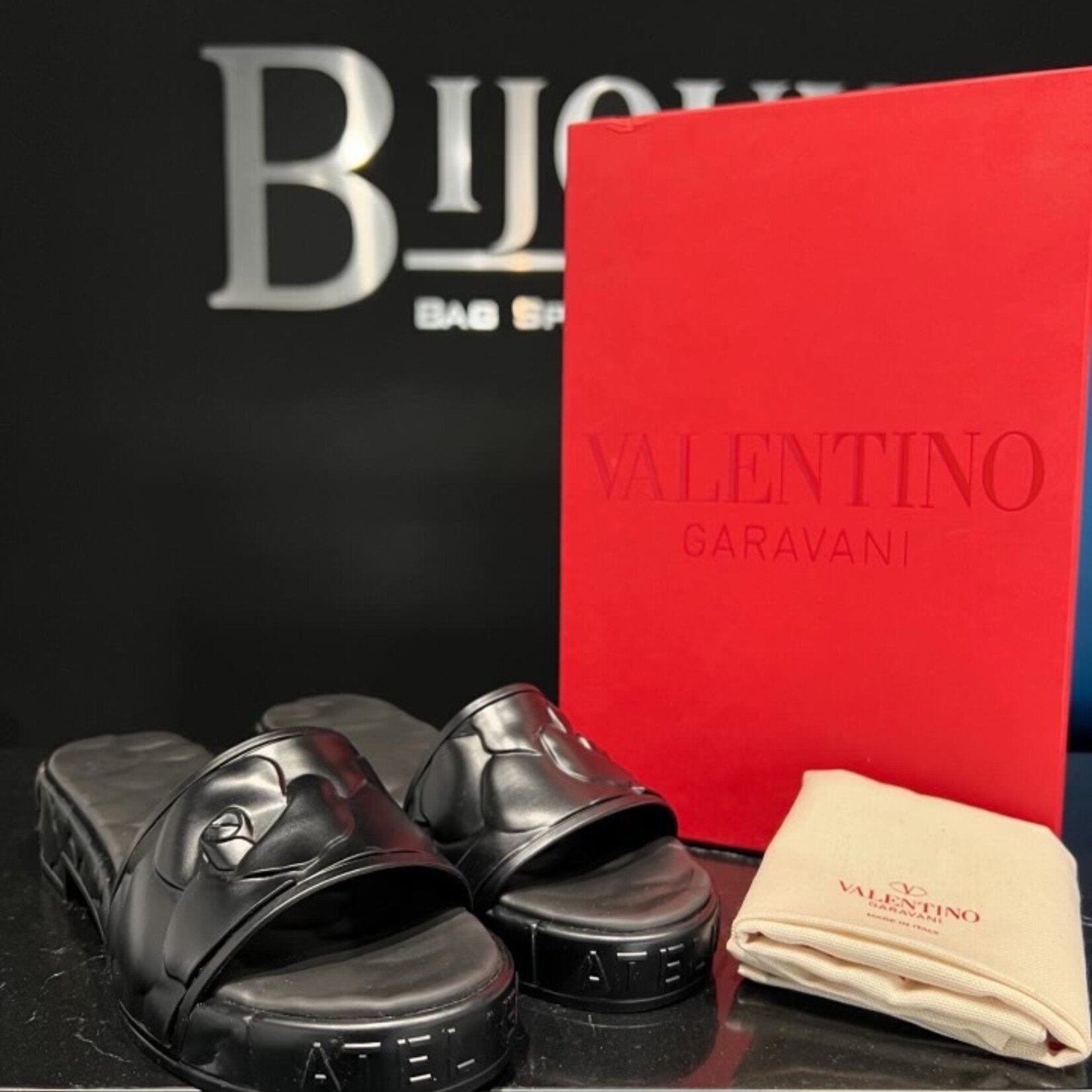 Valentino Valentino Garavani Rubber Atelier Slides- 40