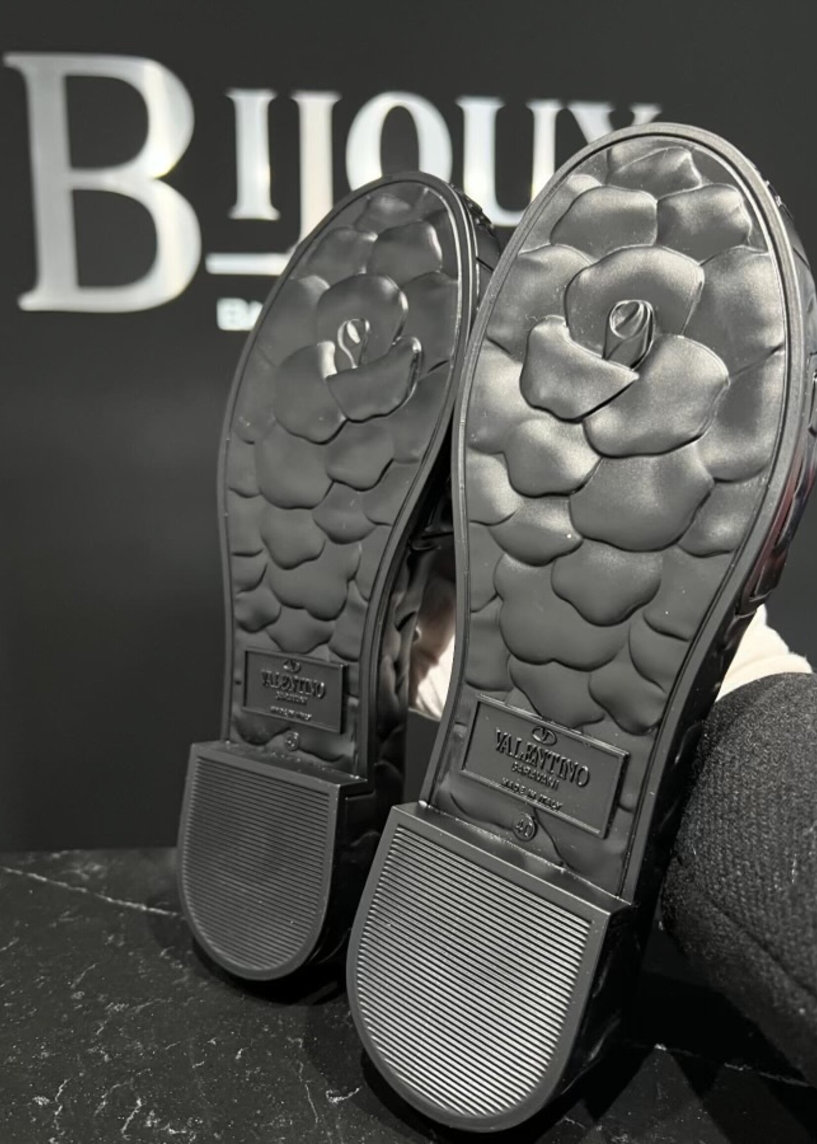 Valentino Valentino Garavani Rubber Atelier Slides- 40