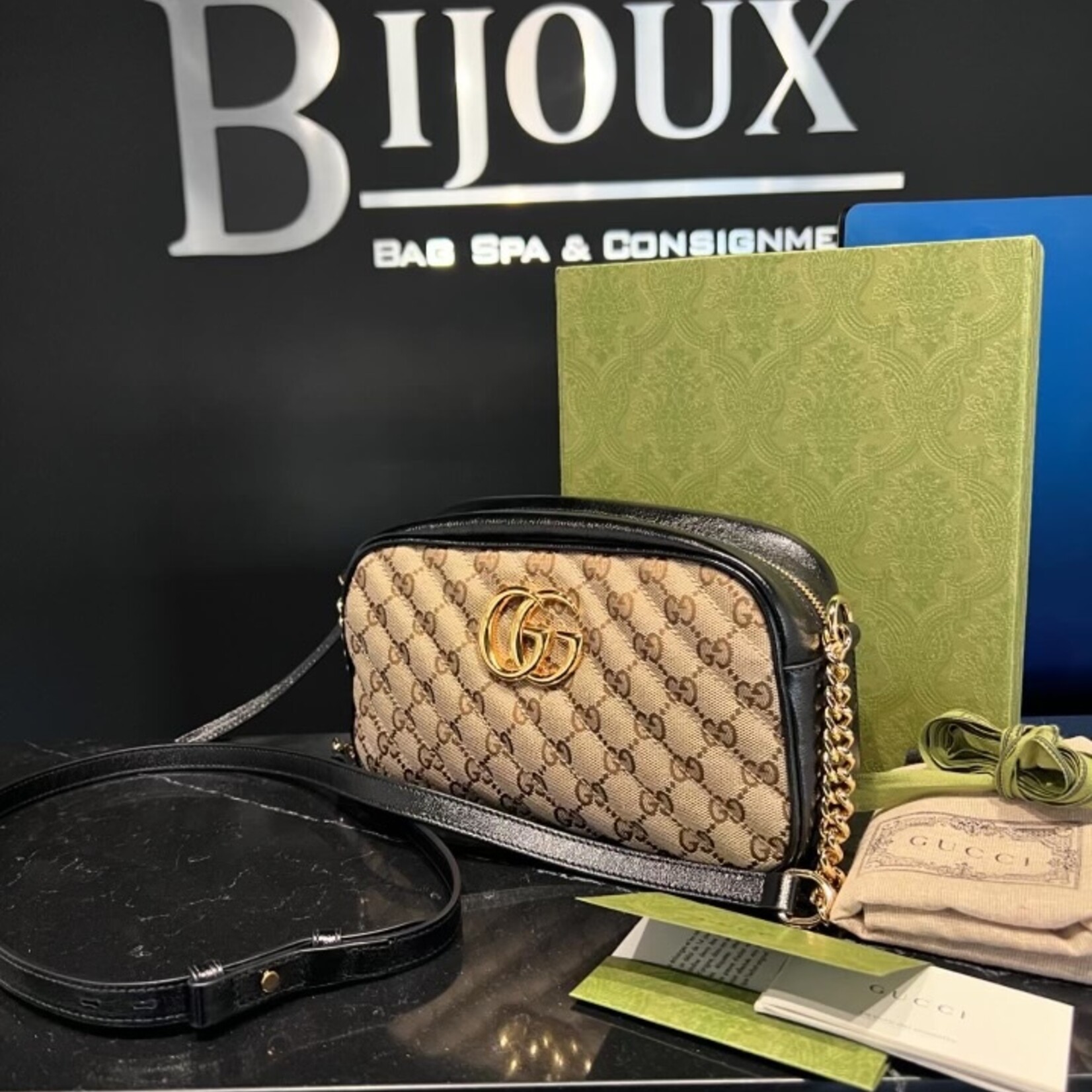 Gucci SOLD- Gucci Marmont Small Chain Bag