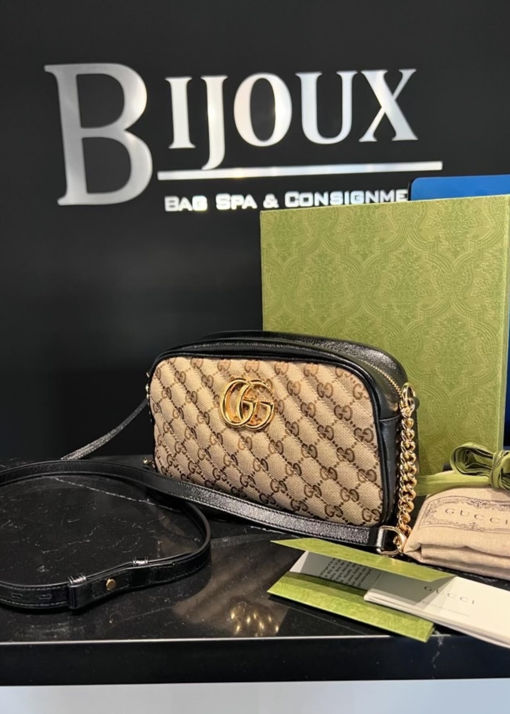 Gucci SOLD- Gucci Marmont Small Chain Bag