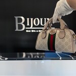 Gucci SOLD - Gucci Supreme Mini Ophidia Bowler Bag