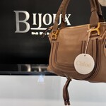 Chloe SOLD - Chloe Marcie Double Carry Tan