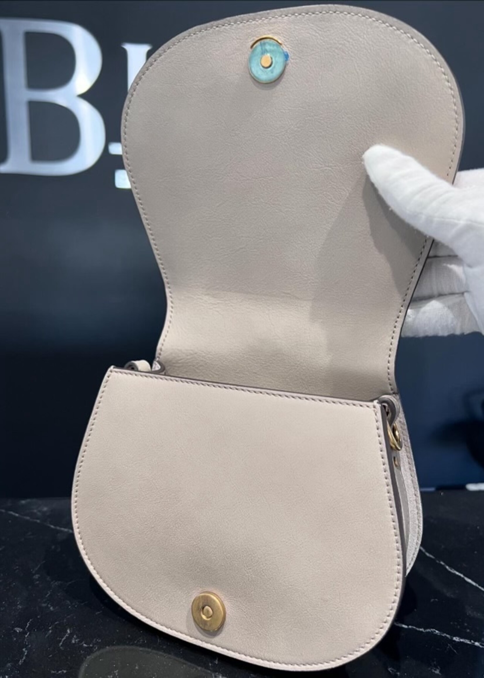 Chloe SOLD - Chloe Small Calfskin Suede Nile