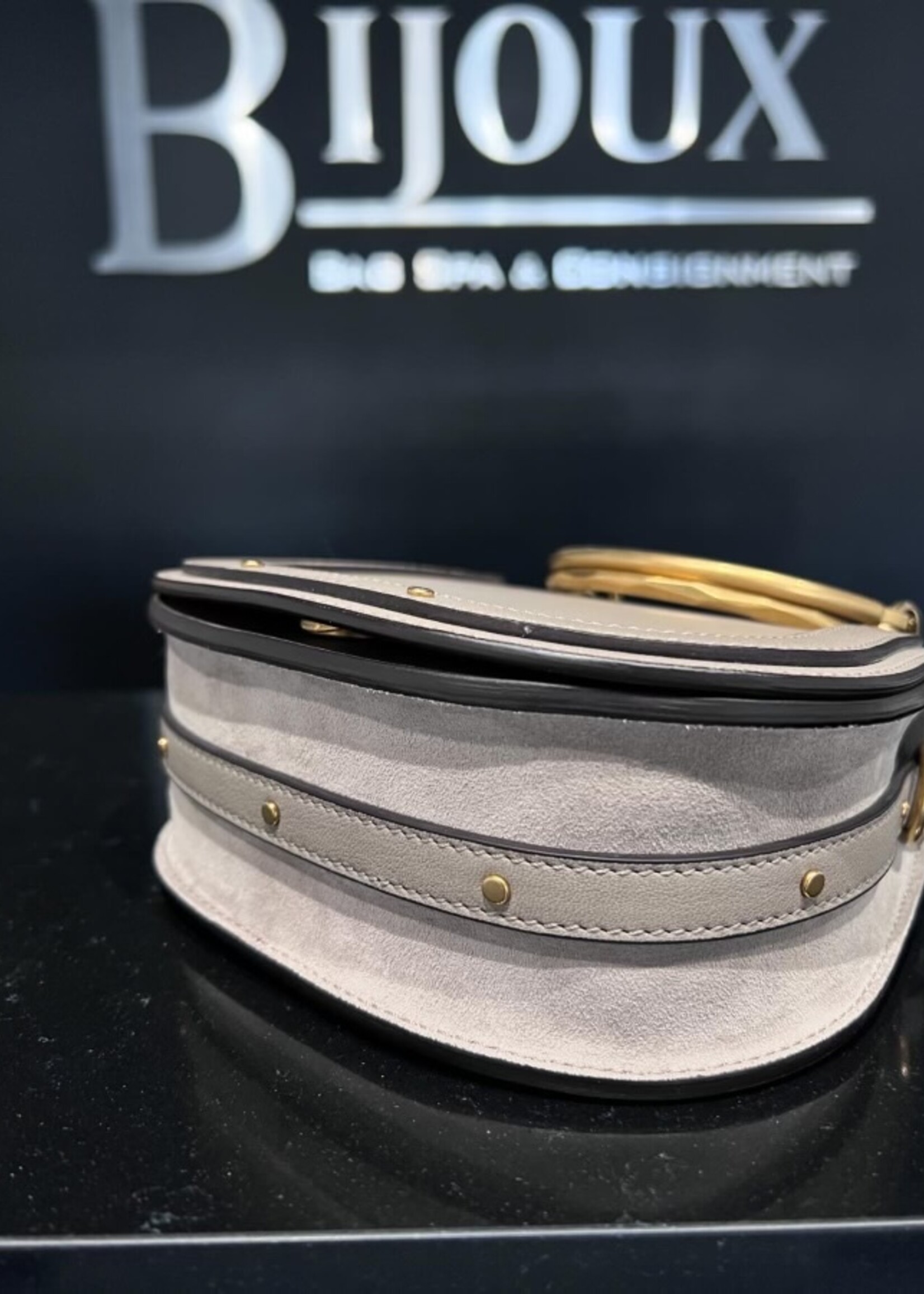 Chloe SOLD - Chloe Small Calfskin Suede Nile