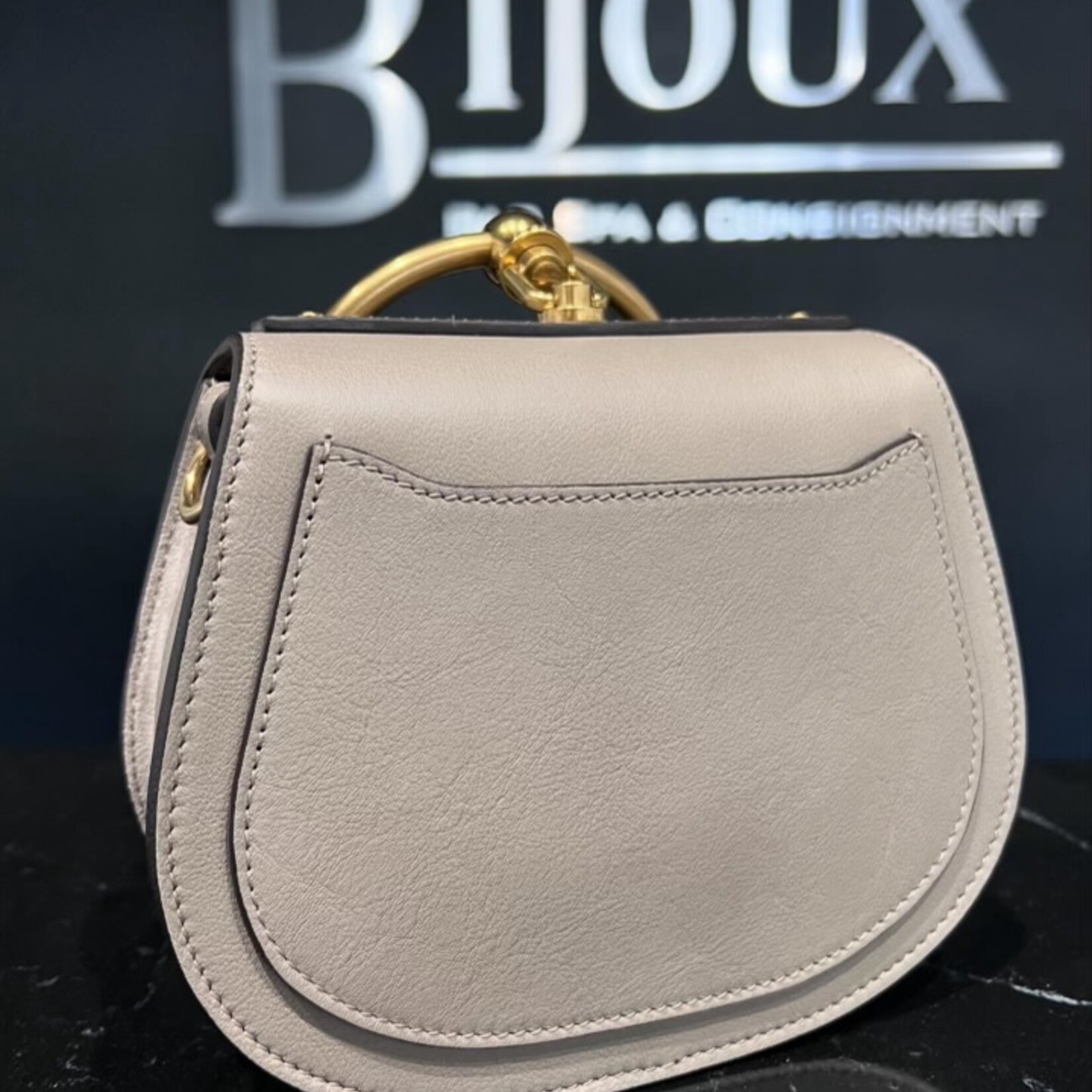 Chloe SOLD - Chloe Small Calfskin Suede Nile