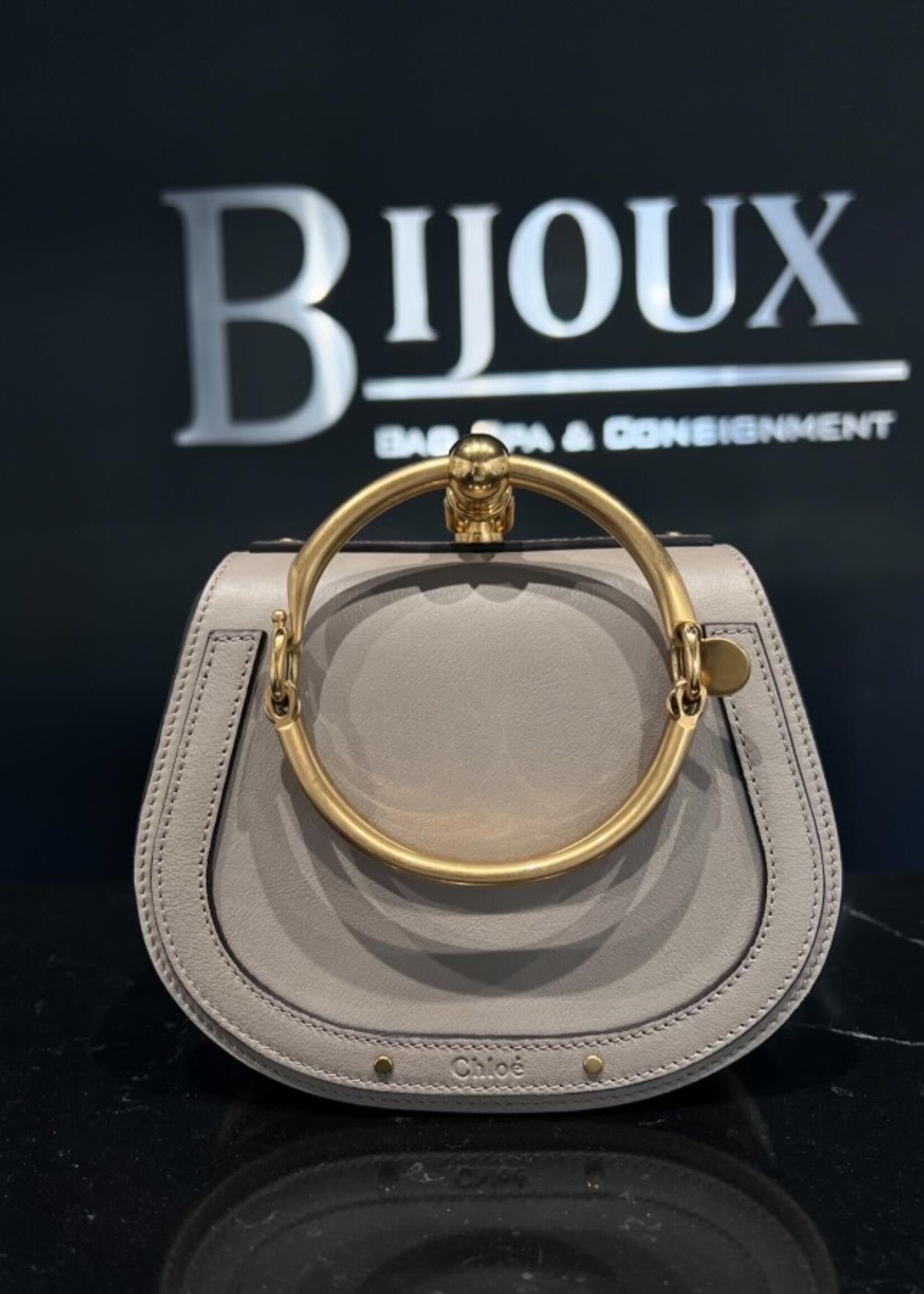 Chloe SOLD - Chloe Small Calfskin Suede Nile