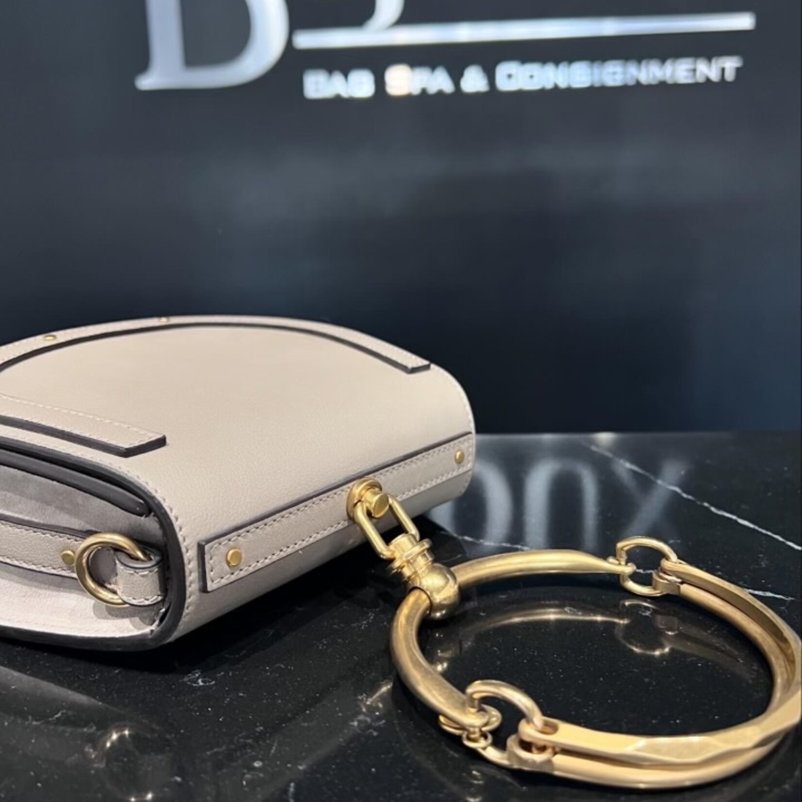 Chloe SOLD - Chloe Small Calfskin Suede Nile