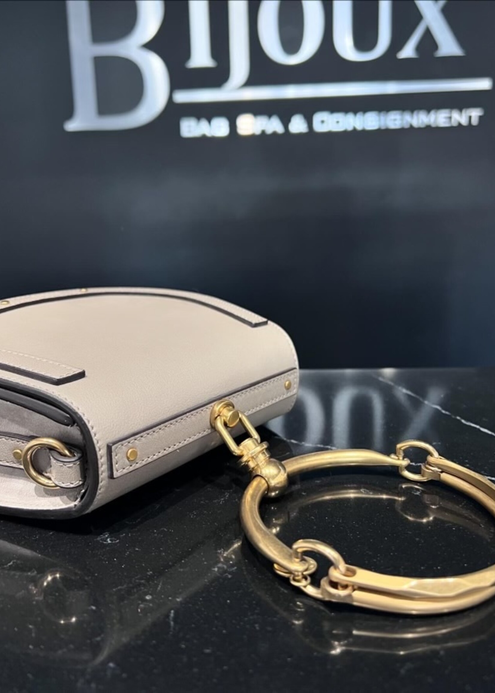 Chloe SOLD - Chloe Small Calfskin Suede Nile