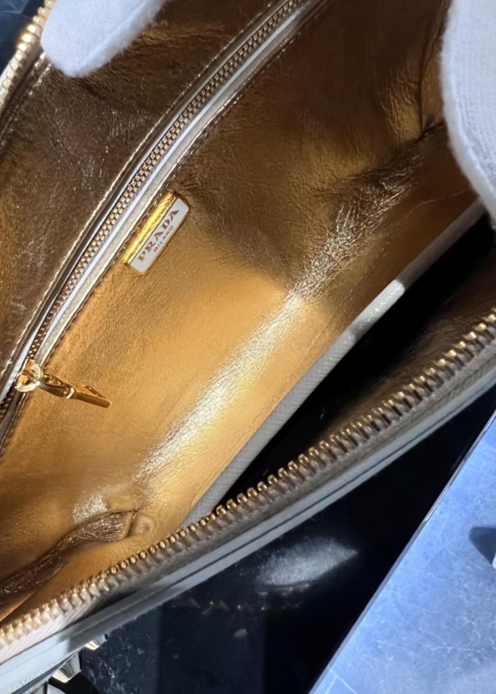 Prada SOLD- Prada Studded Clutch