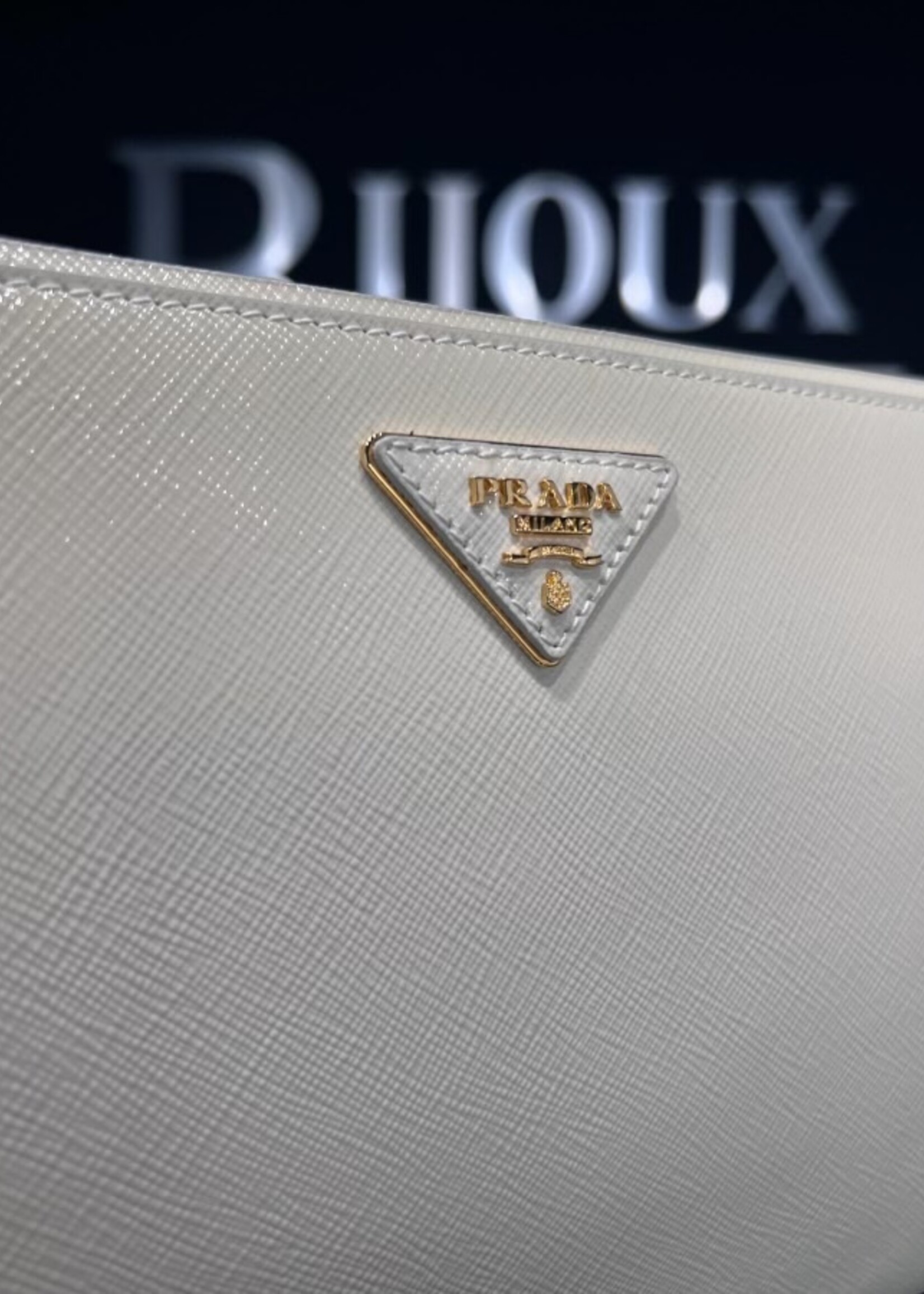 Prada SOLD- Prada Studded Clutch