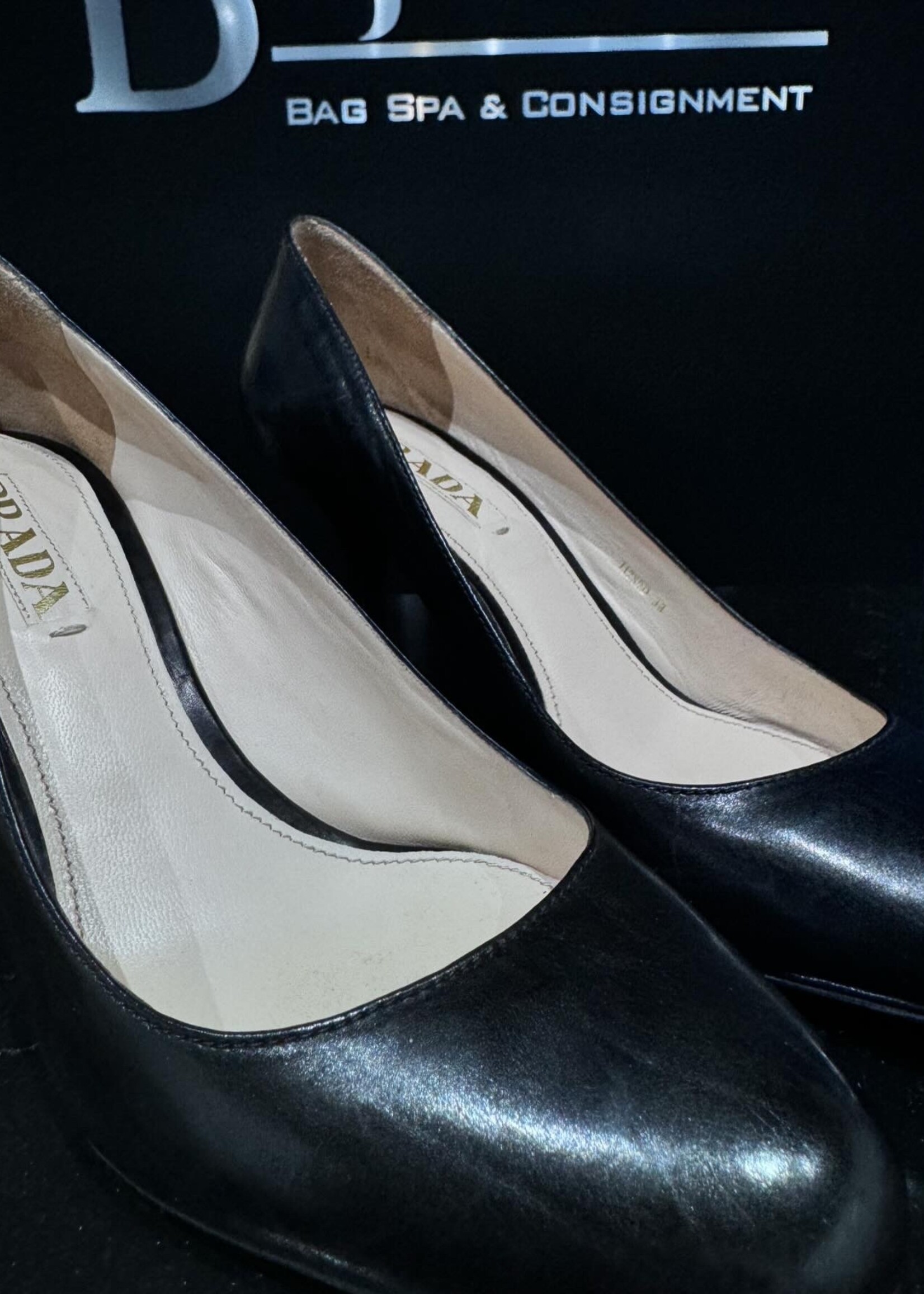 Prada Prada Mid Heel Pump- 38