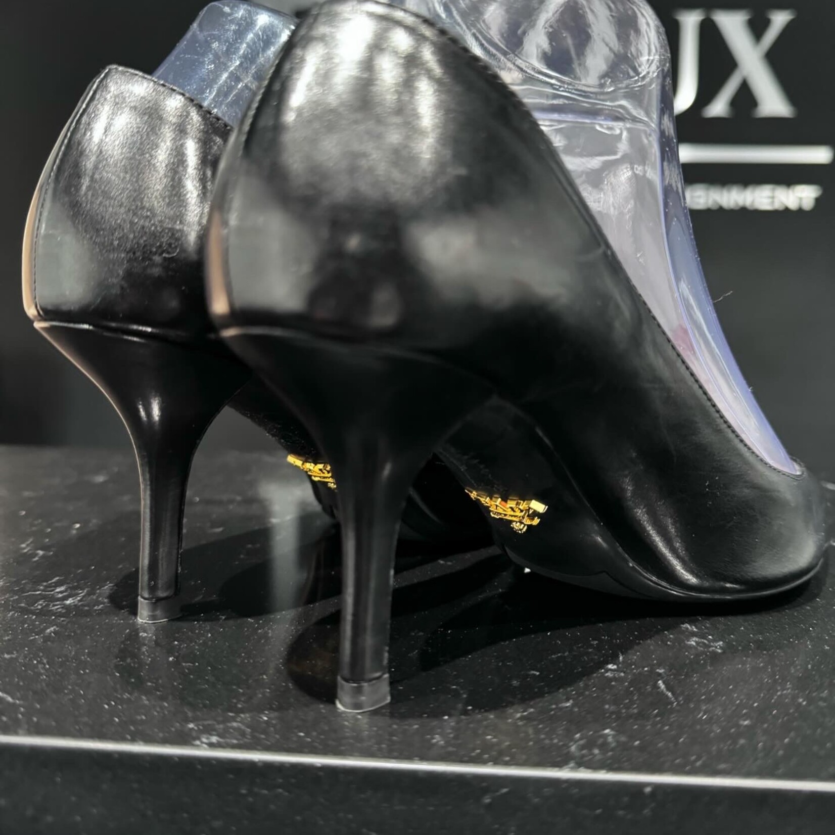 Prada Prada Mid Heel Pump- 38