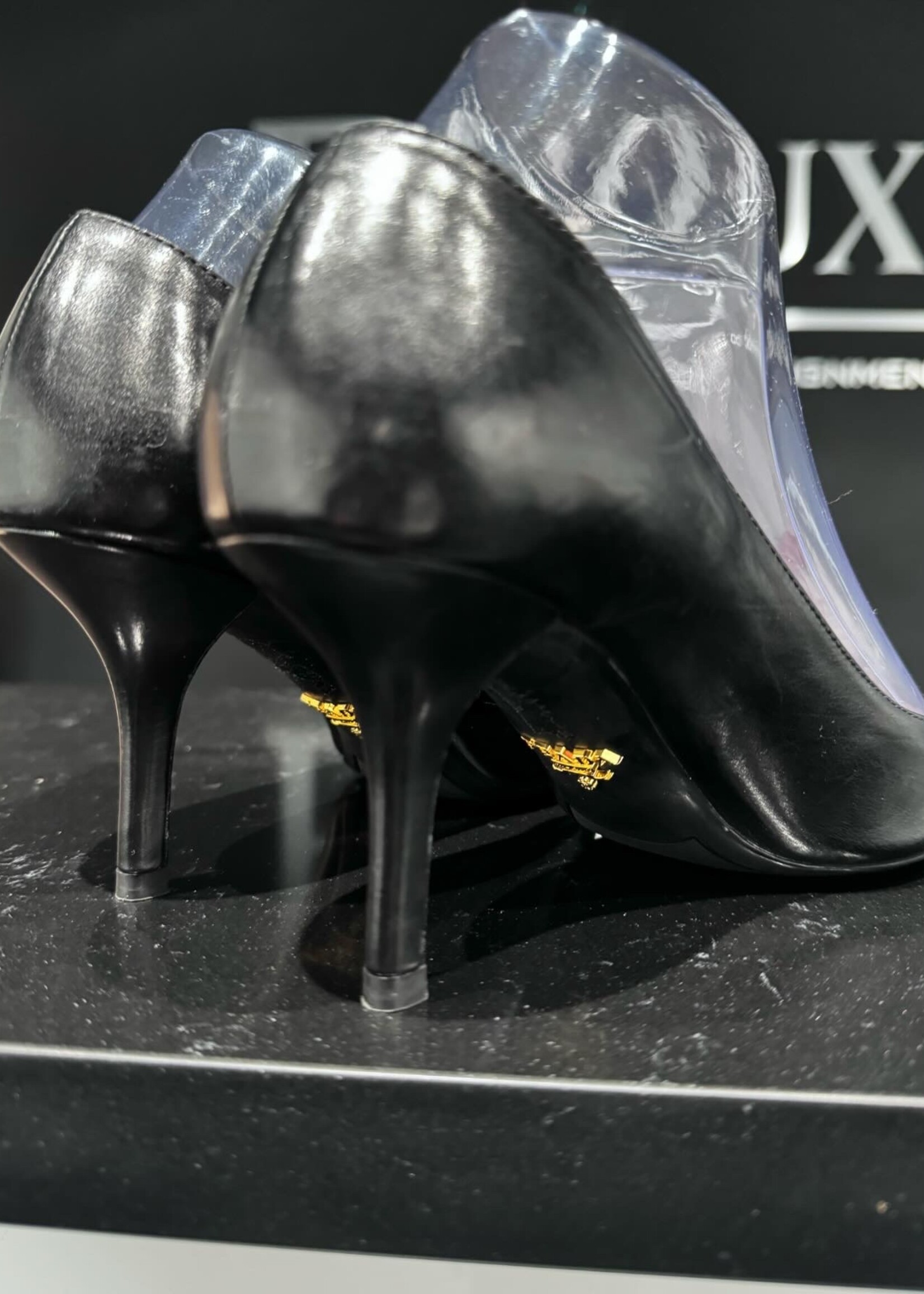 Prada Prada Mid Heel Pump- 38