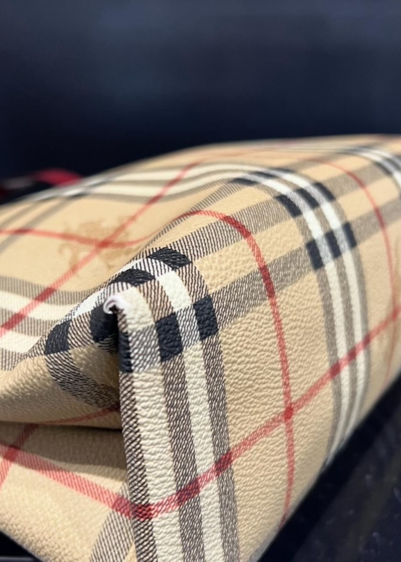 Burberry SOLD - Burberry Haymarket Check Tote