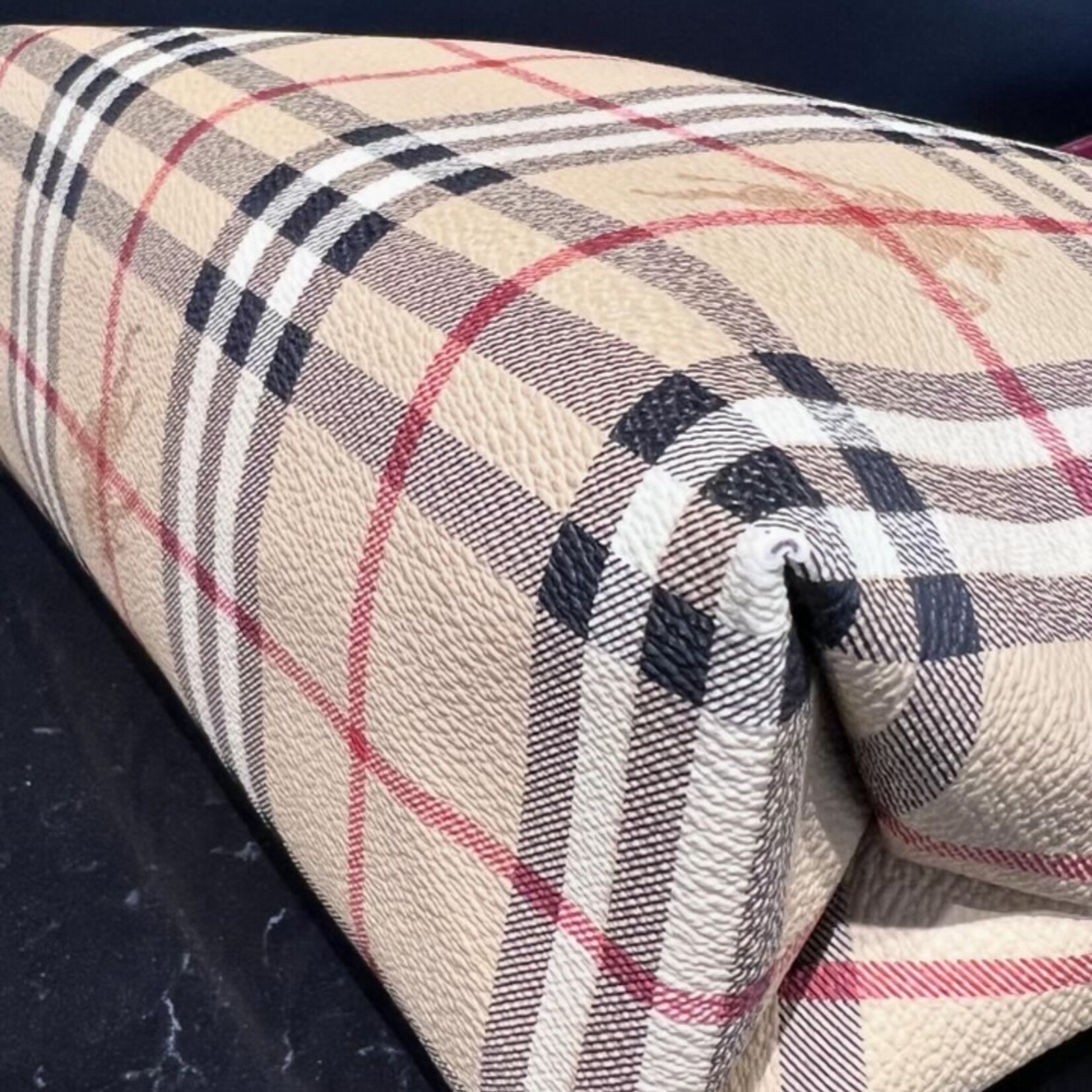 Burberry SOLD - Burberry Haymarket Check Tote