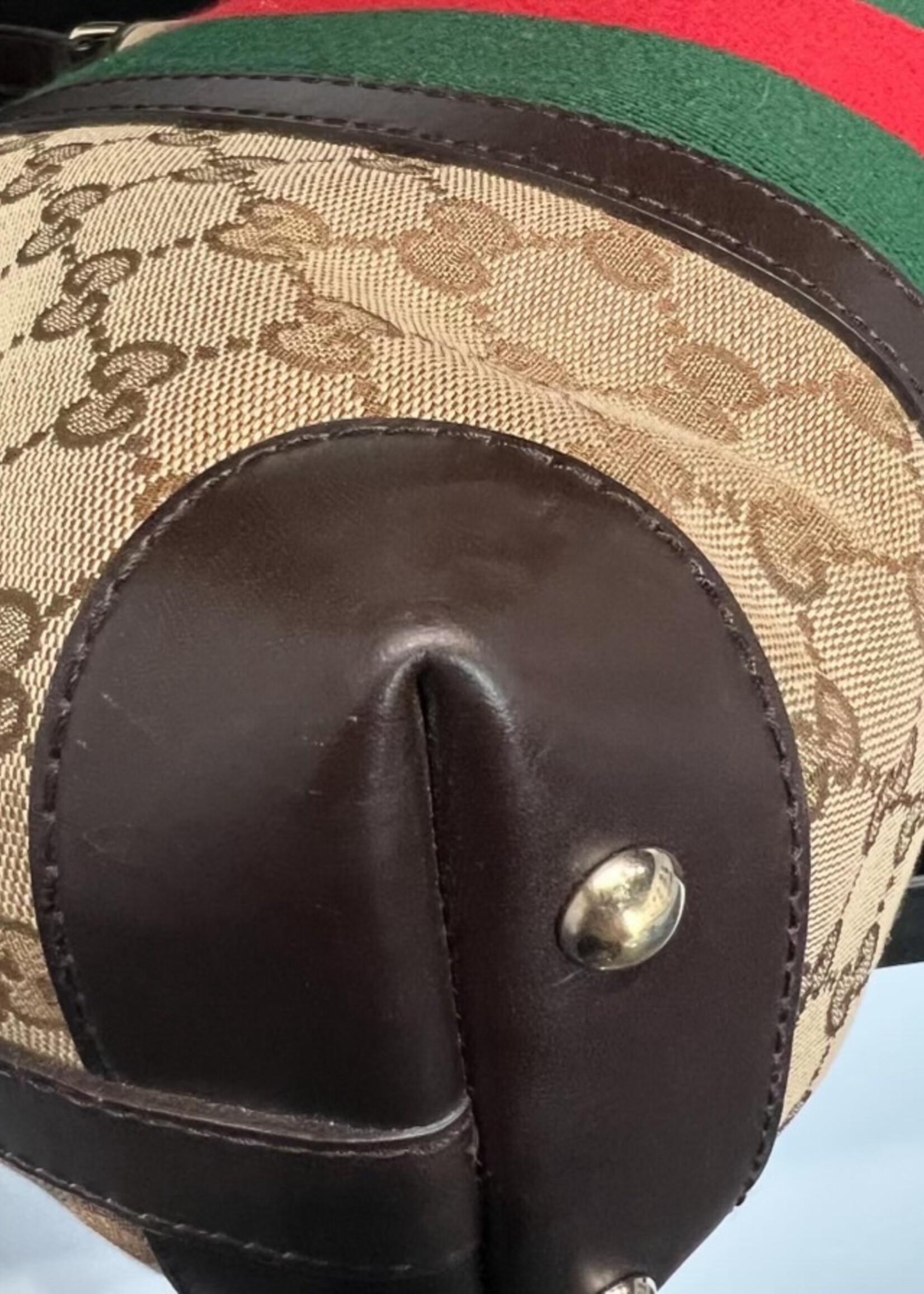 Gucci SOLD- Gucci Monogram Medium Hobo