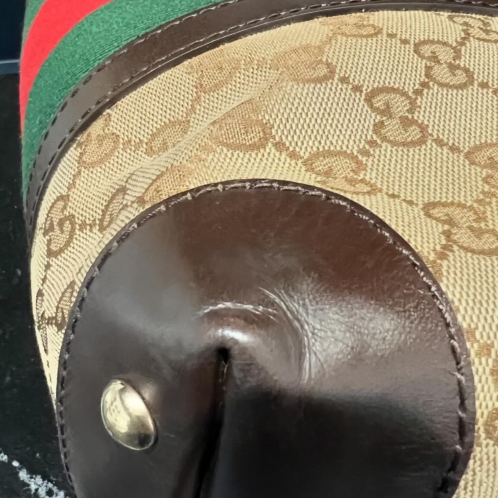 Gucci SOLD- Gucci Monogram Medium Hobo