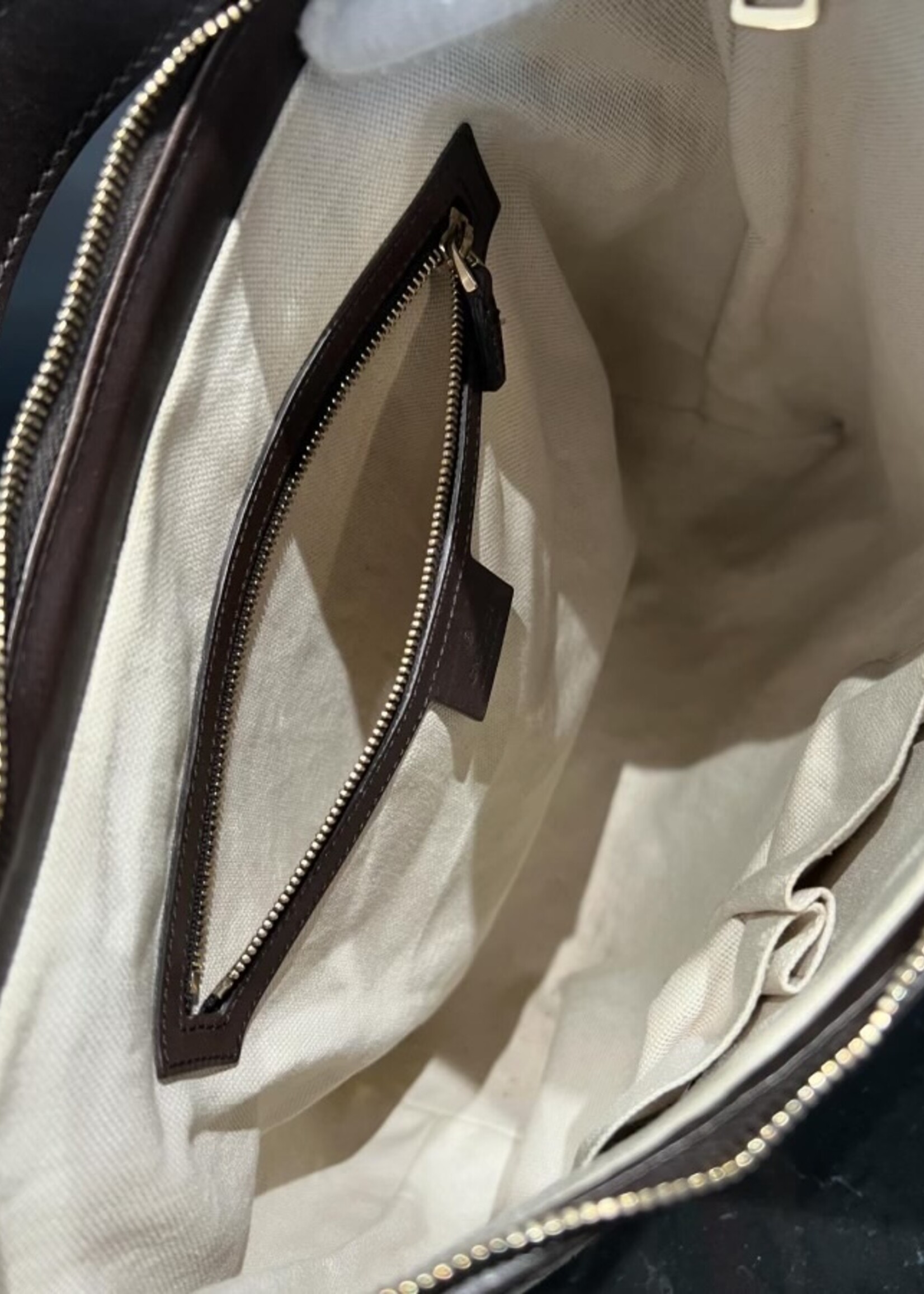 Gucci SOLD- Gucci Monogram Medium Hobo