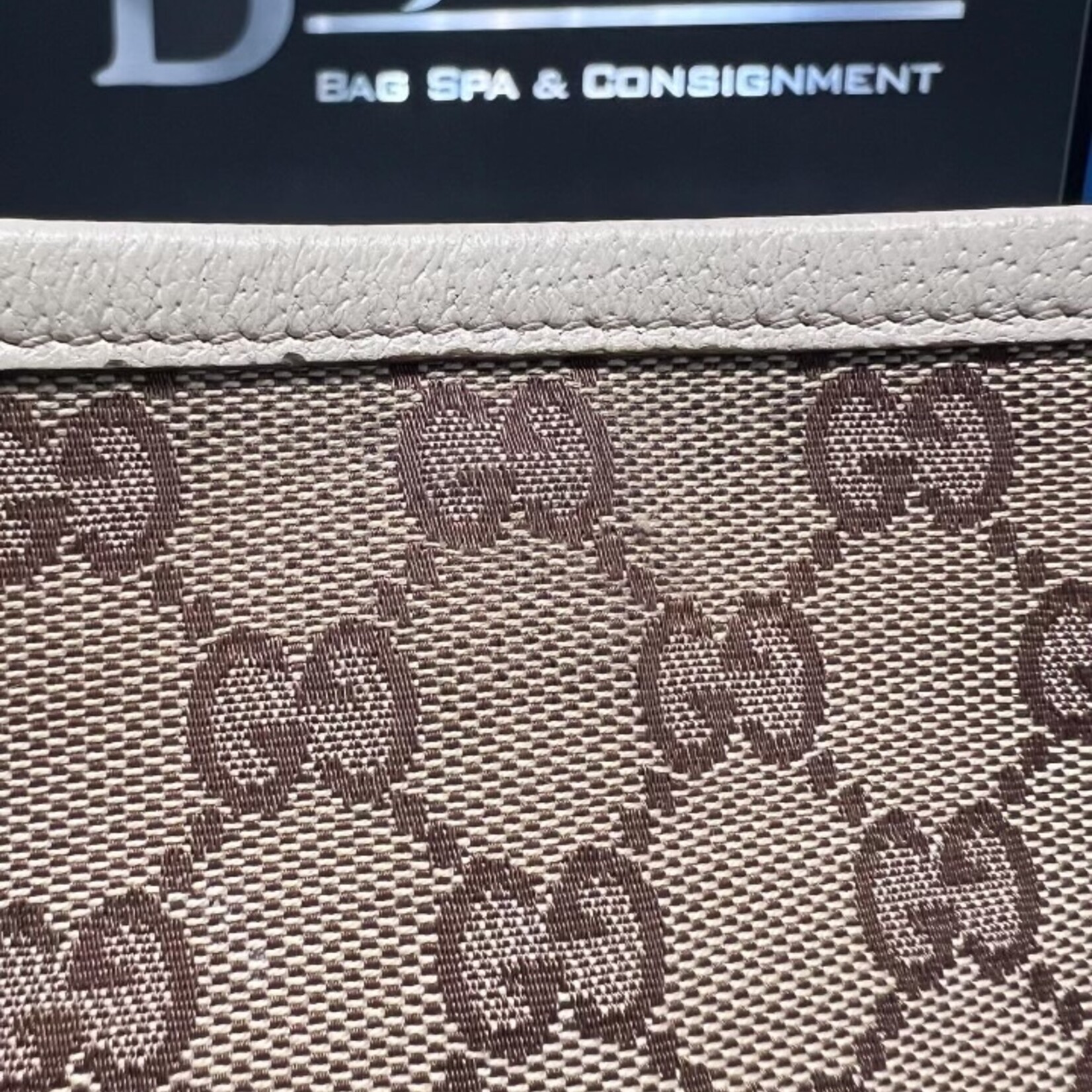 Gucci SOLD - Gucci Monogram Eclipse Messenger