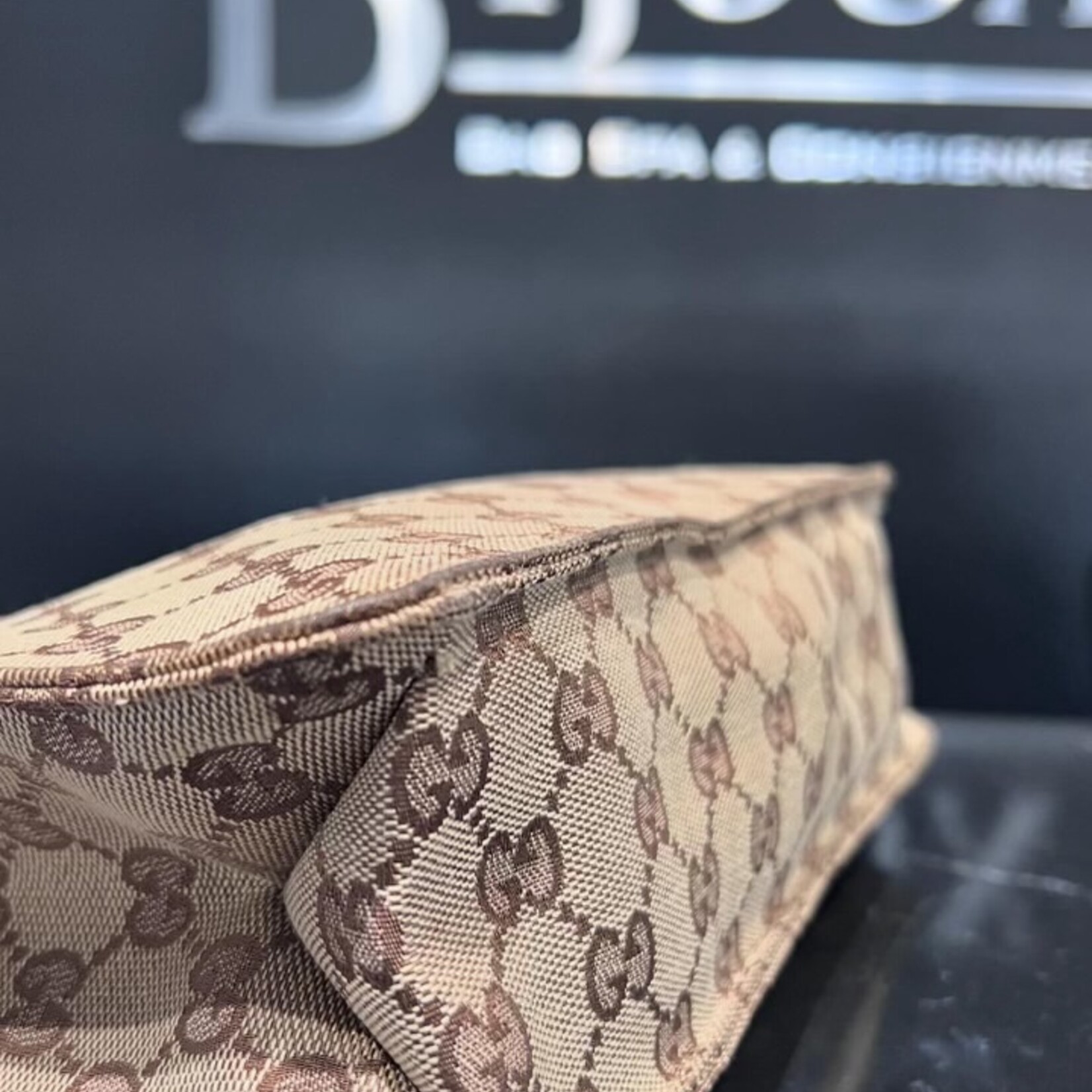 Gucci SOLD - Gucci Monogram Eclipse Messenger