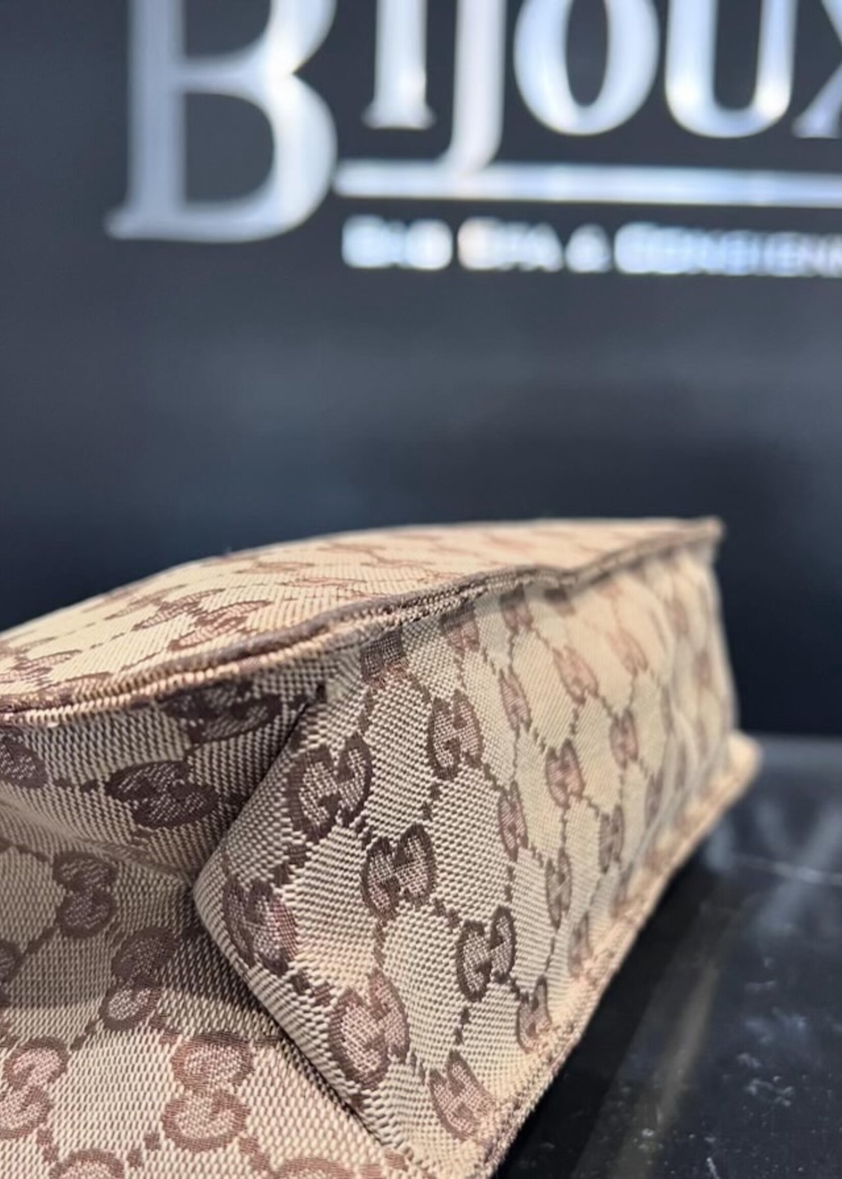 Gucci SOLD - Gucci Monogram Eclipse Messenger