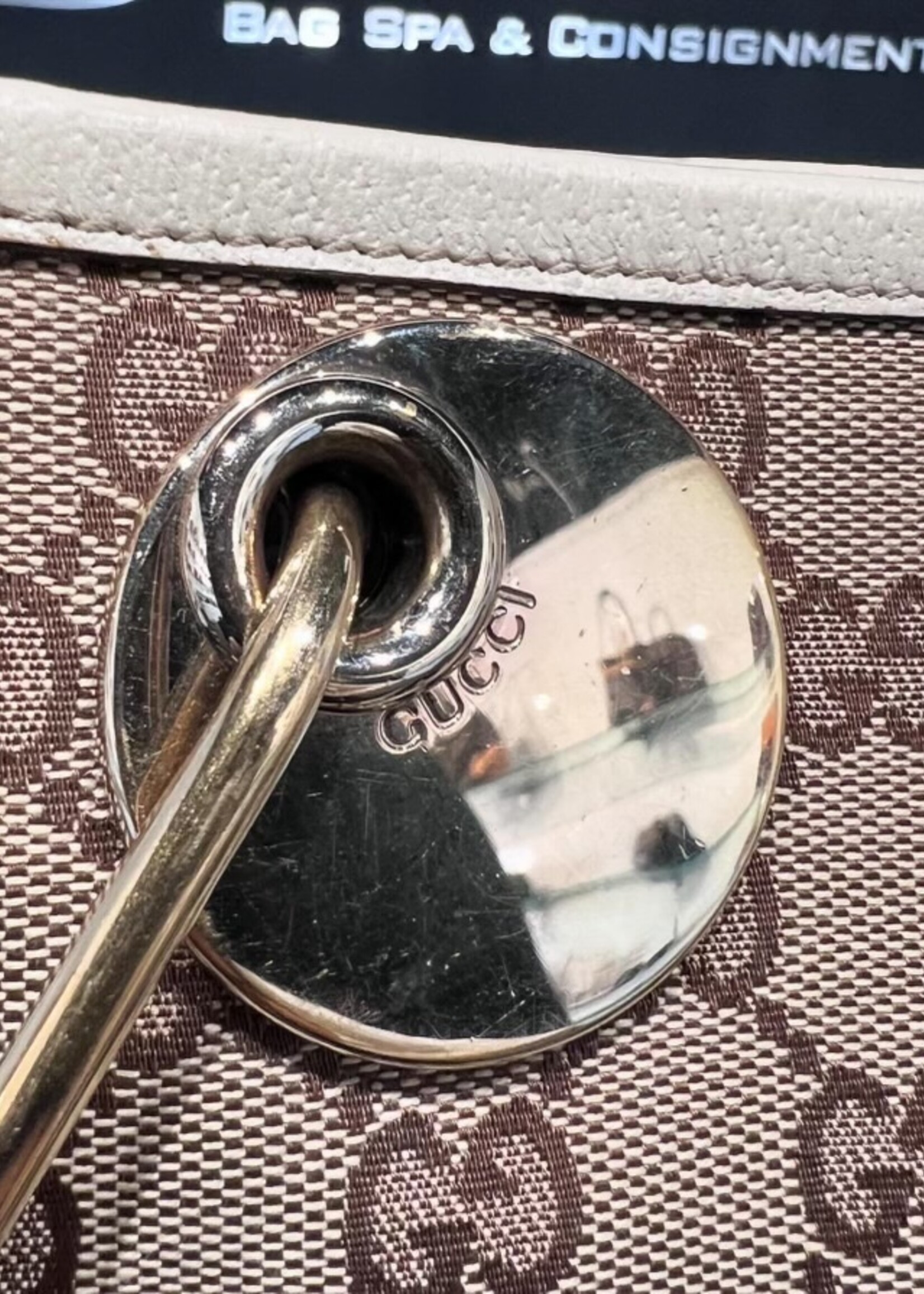 Gucci SOLD - Gucci Monogram Eclipse Messenger