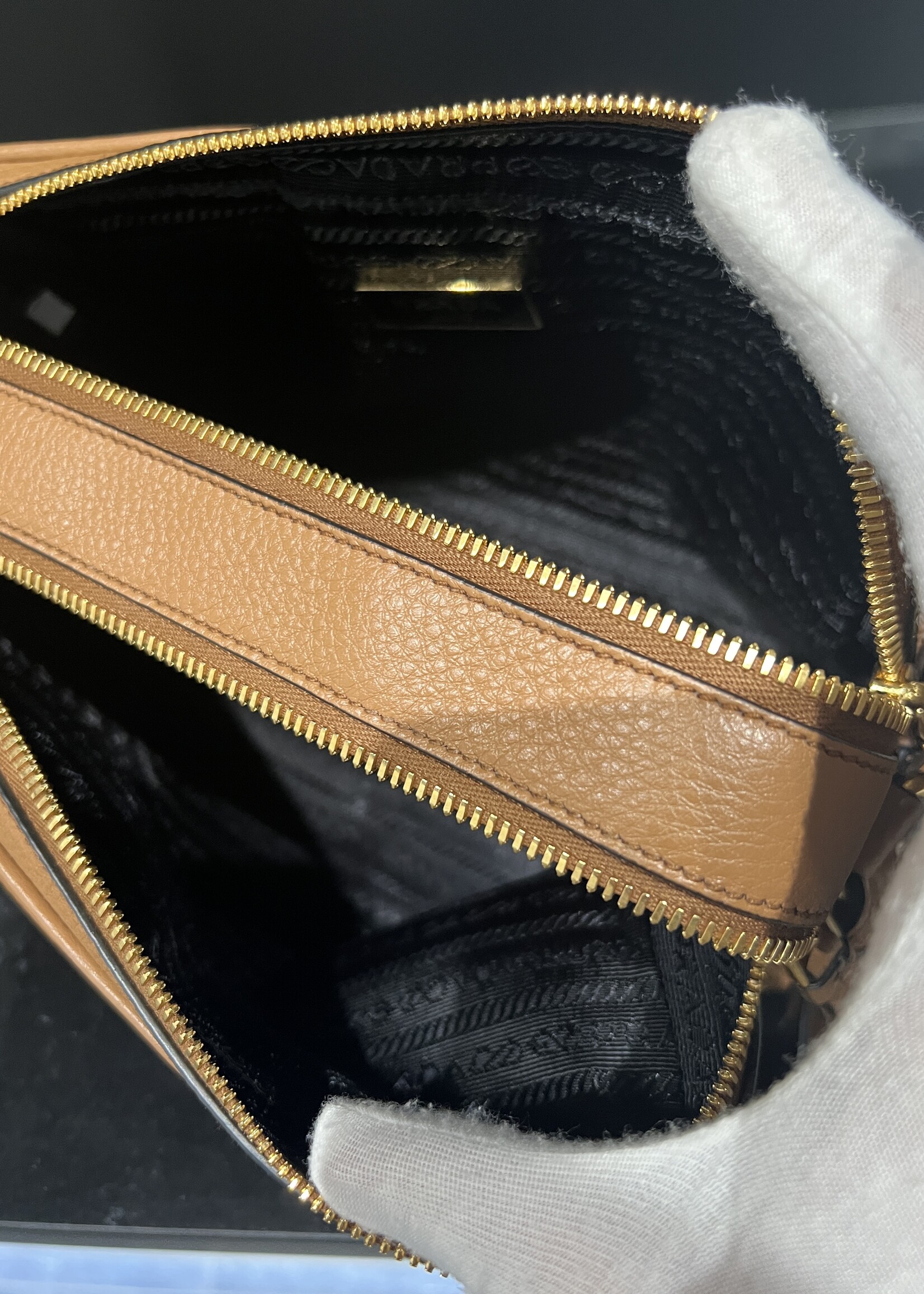Prada SOLD- Prada Vitello Daino Camera Bag
