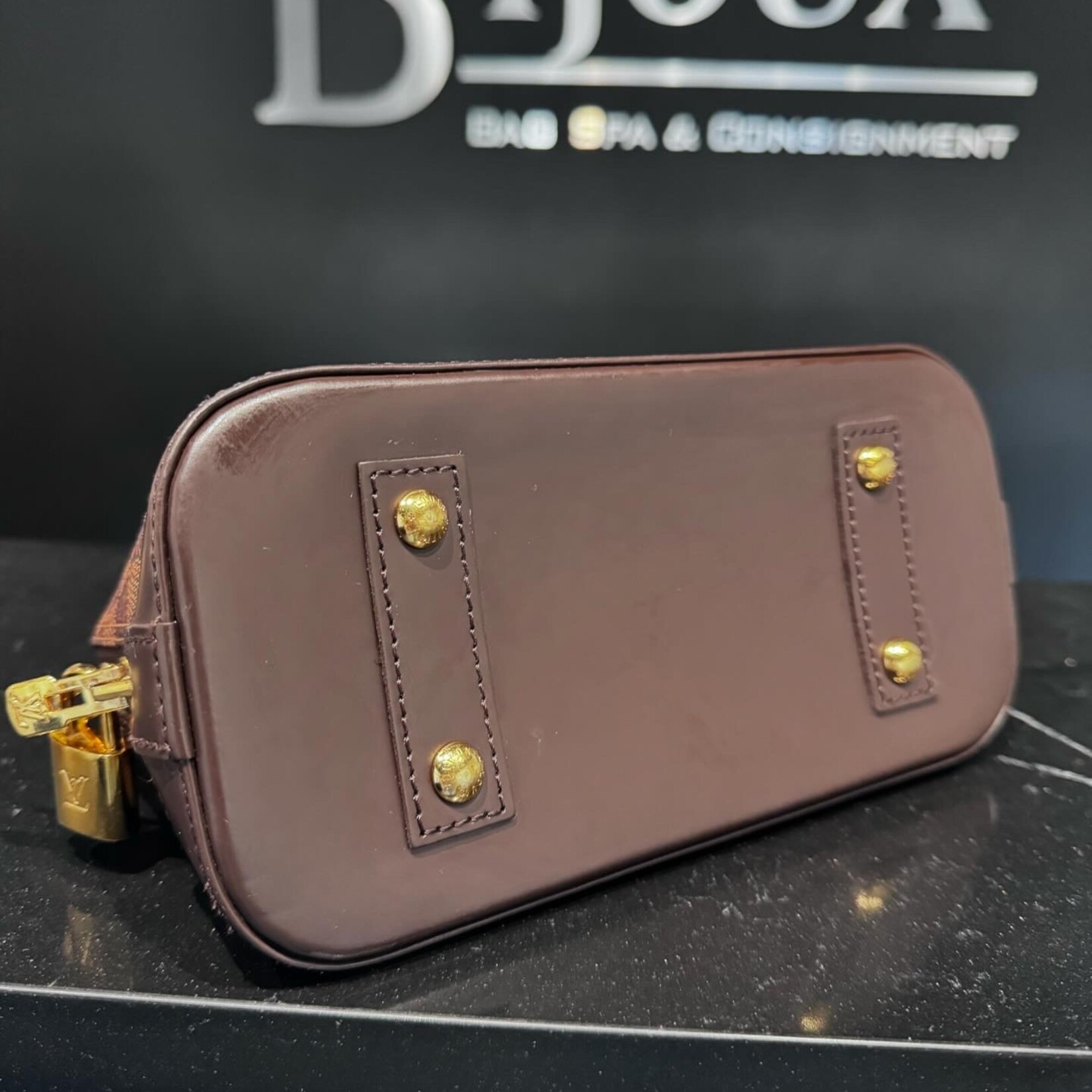 Louis Vuitton SOLD - Louis Vuitton Damier Ebene Alma BB
