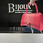 Balenciaga SOLD - Balenciaga Ombre Croc Hourglass Small