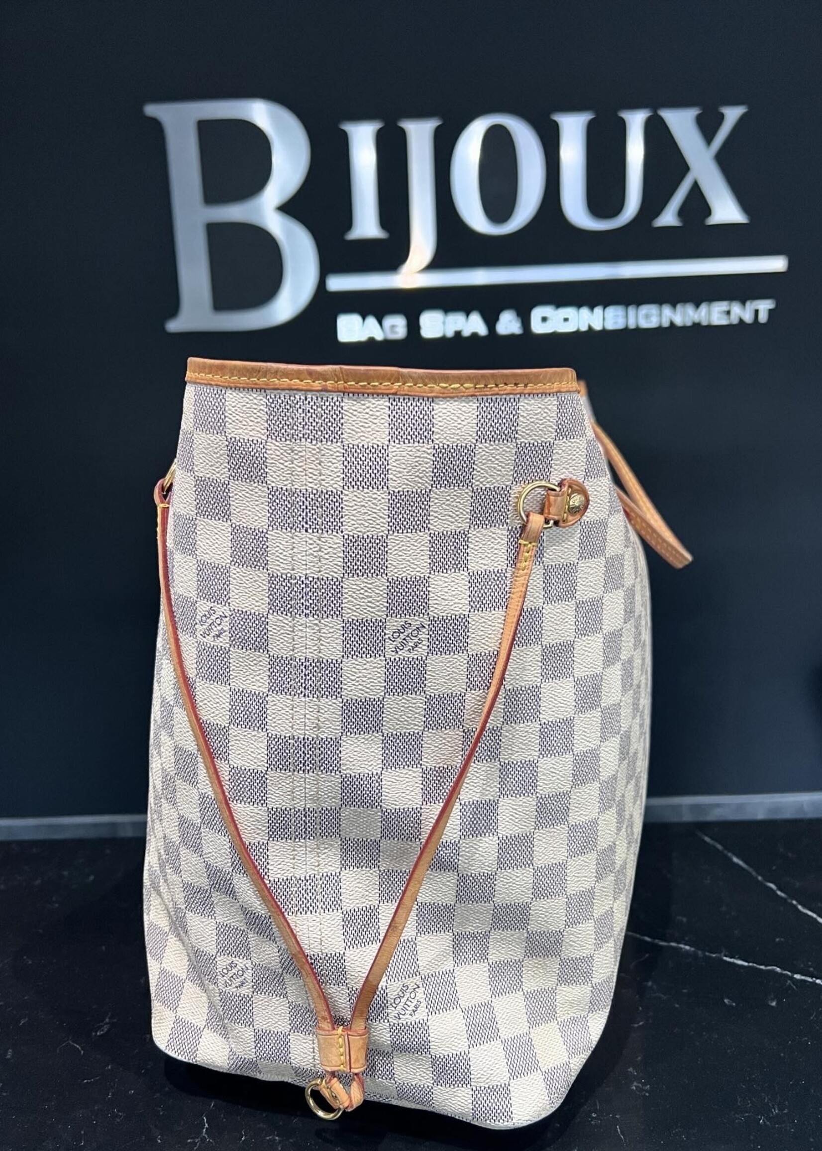 Louis Vuitton SOLD- Louis Vuitton Neverfull GM Damier Azur