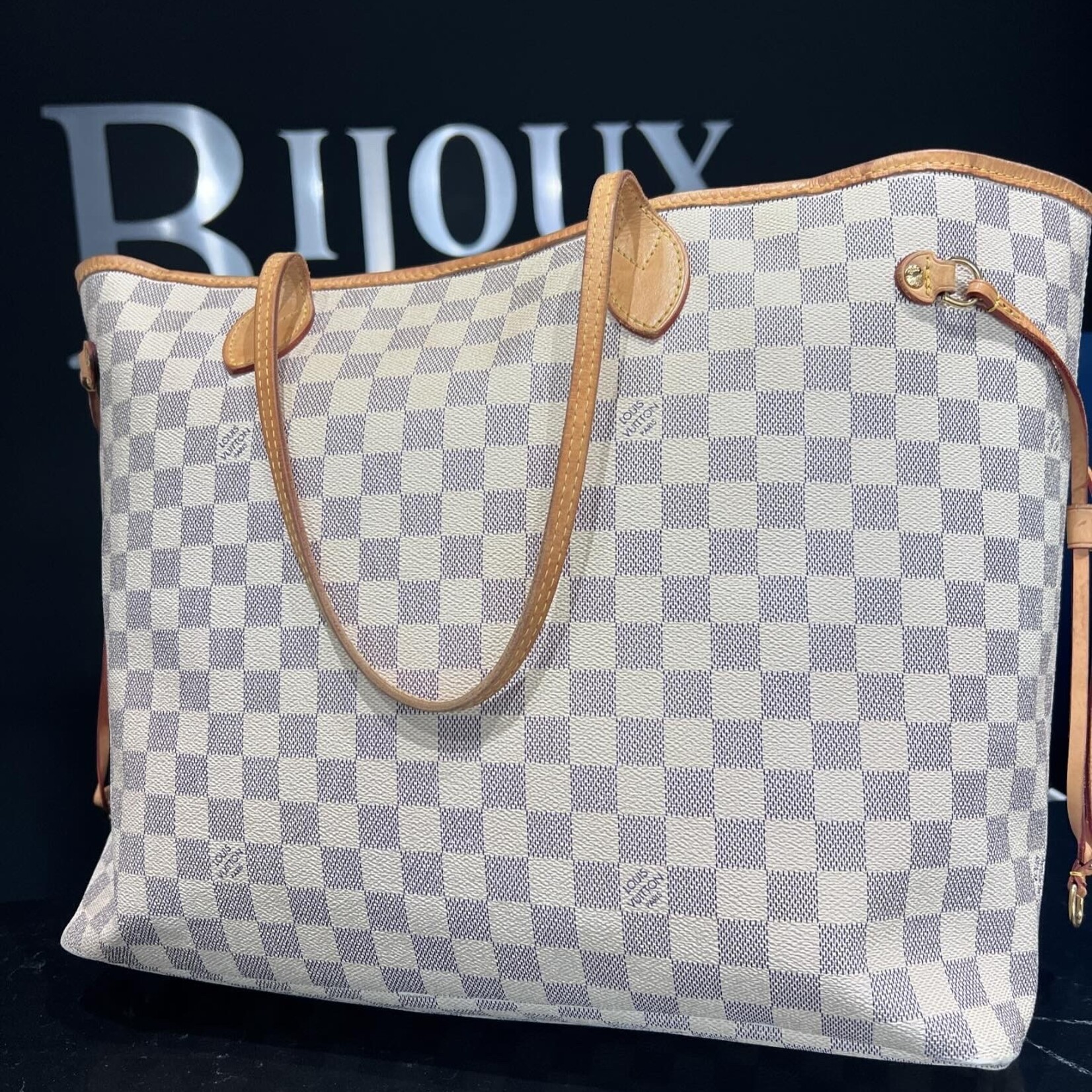 Louis Vuitton SOLD- Louis Vuitton Neverfull GM Damier Azur